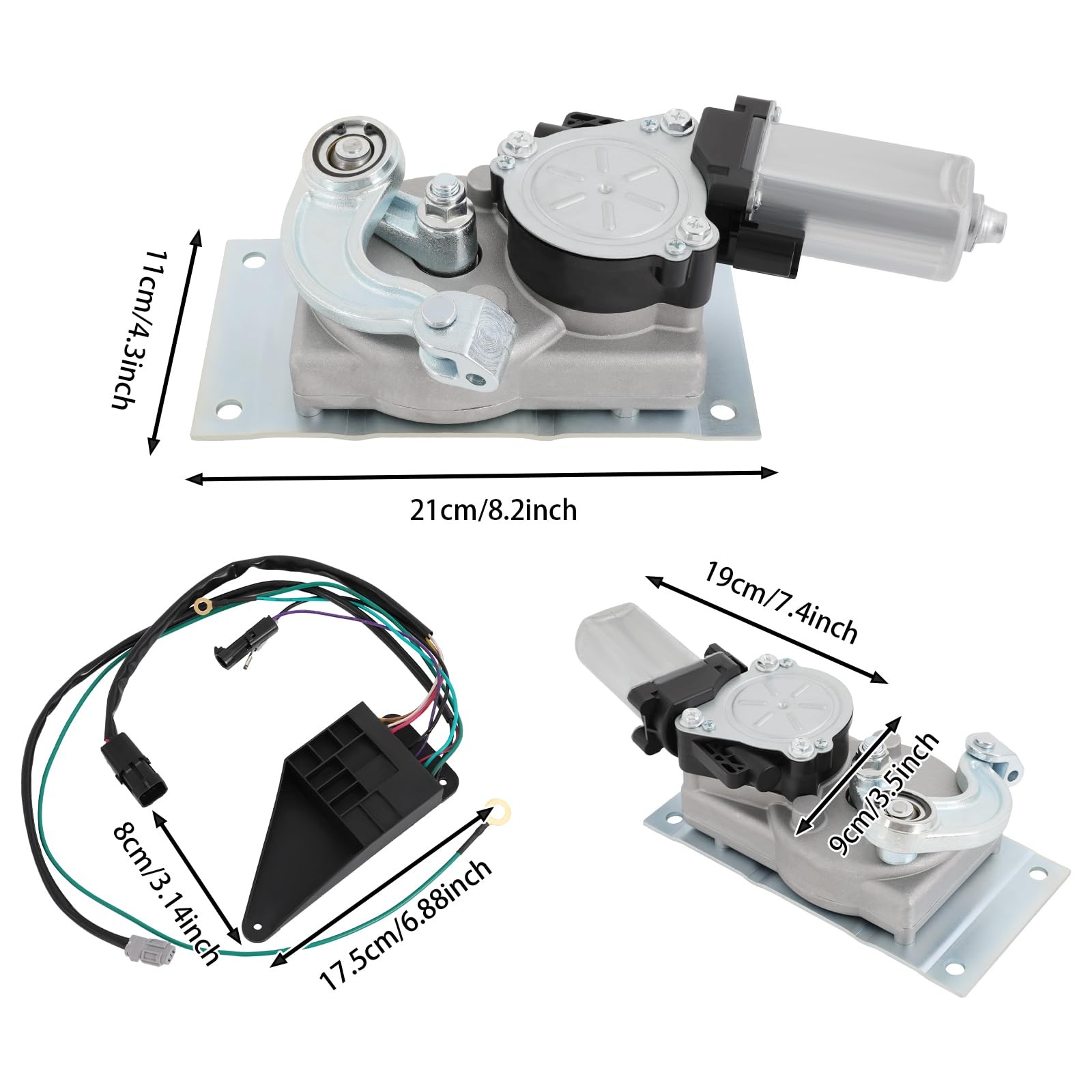 RV Step Motor Conversion Kit Gearbox Connecting Rod Electric Entry Steps