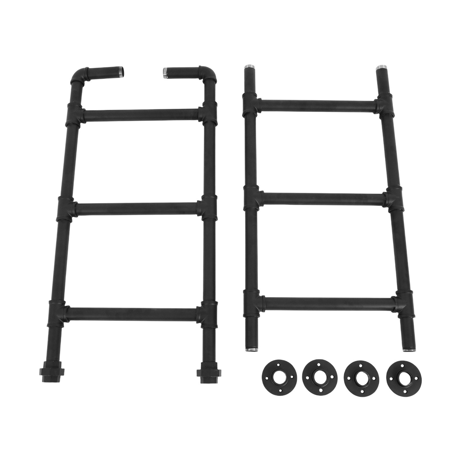 Metal Step Ladder Attic Loft Metal Wall Mounted Bed Ladder Window Well Ladder