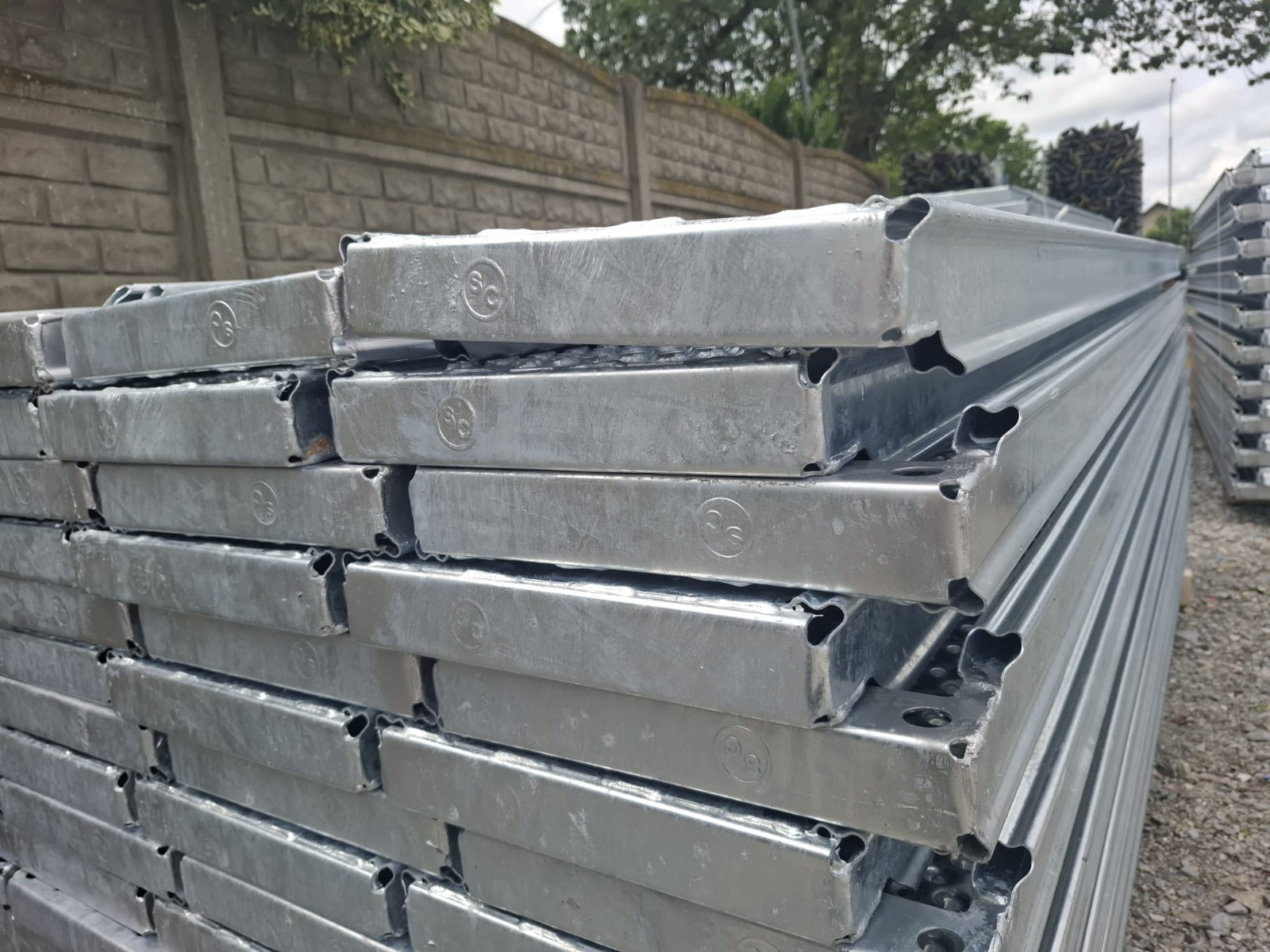 ✅ SL 70 scaffolding plank 2.5m made of steel | certified & safe |