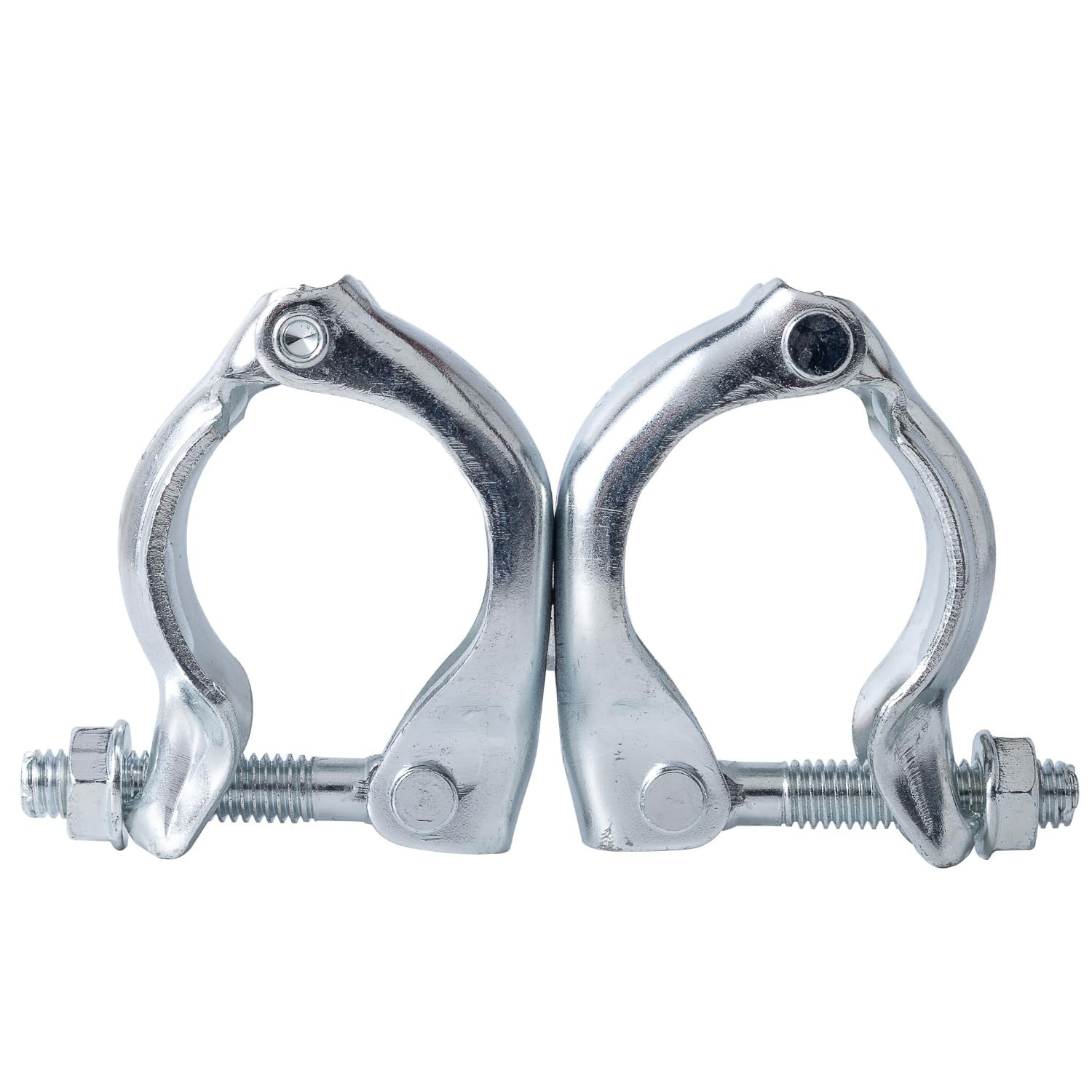 Scaffolding Couplers 8 Pack, Swivel Clamps for 1.65-1.9″ OD Tubes, Heavy Duty