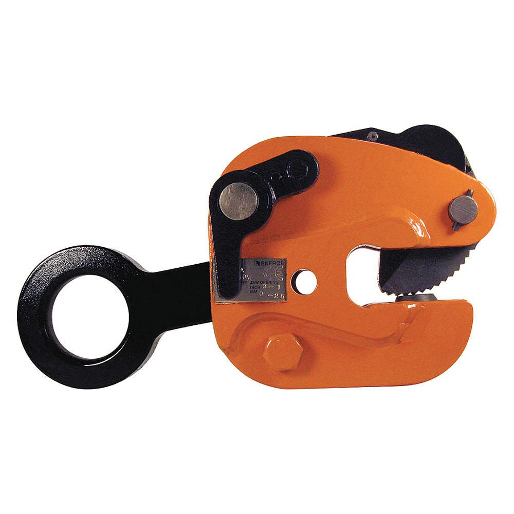 RENFROE LA-00.50-A Plate Clamp,1,000 lb Load Cap.,Manual 48GP78