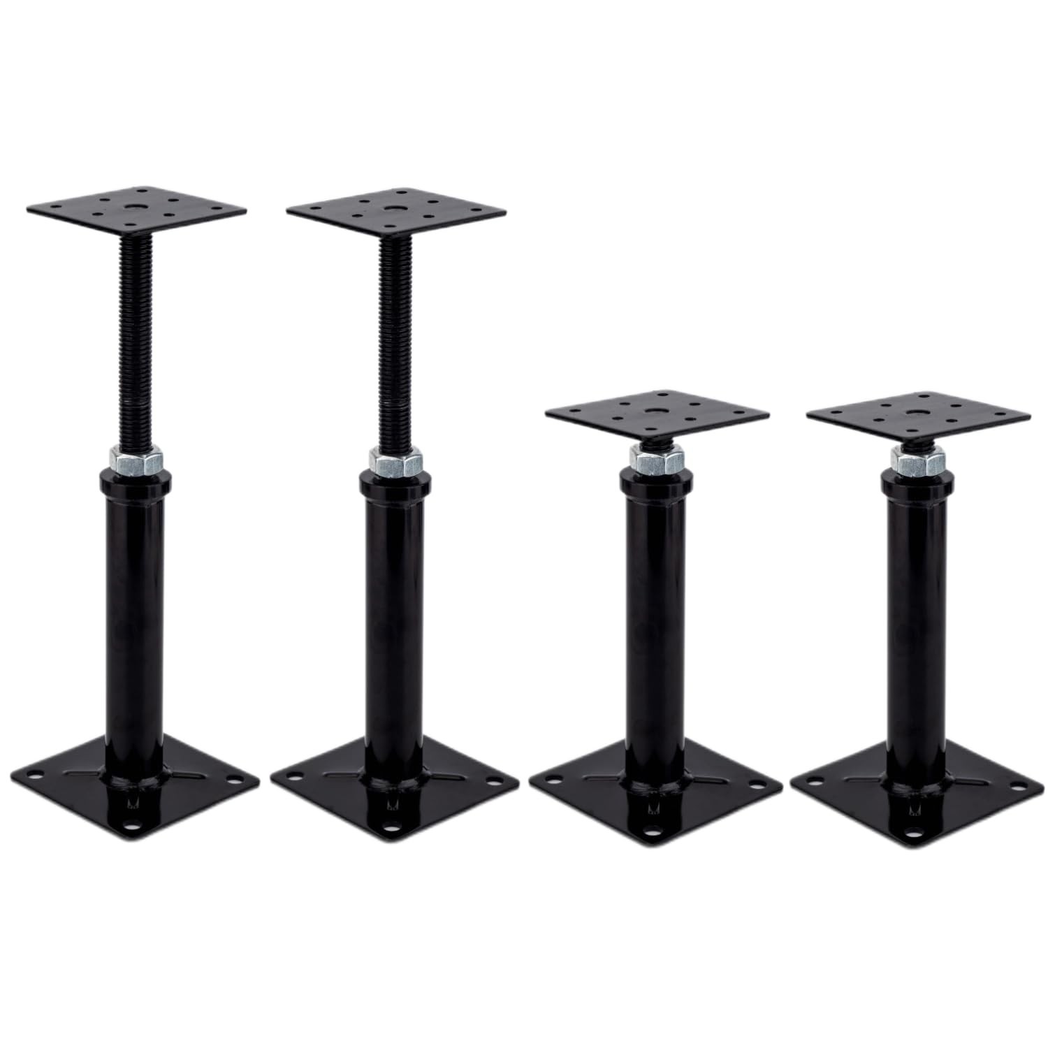 4 Pack Adjustable Floor Jack,Mini Screw Jack,Telescoping Jack for Temporary S…