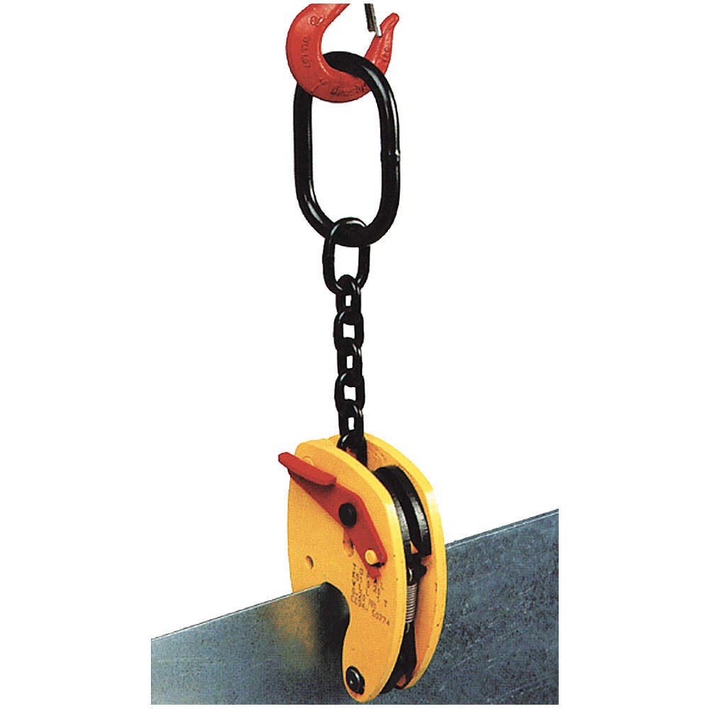 TRACTEL KS1 0-20 Plate Clamp,2,205 lb Load Cap.,Automatic 22F477