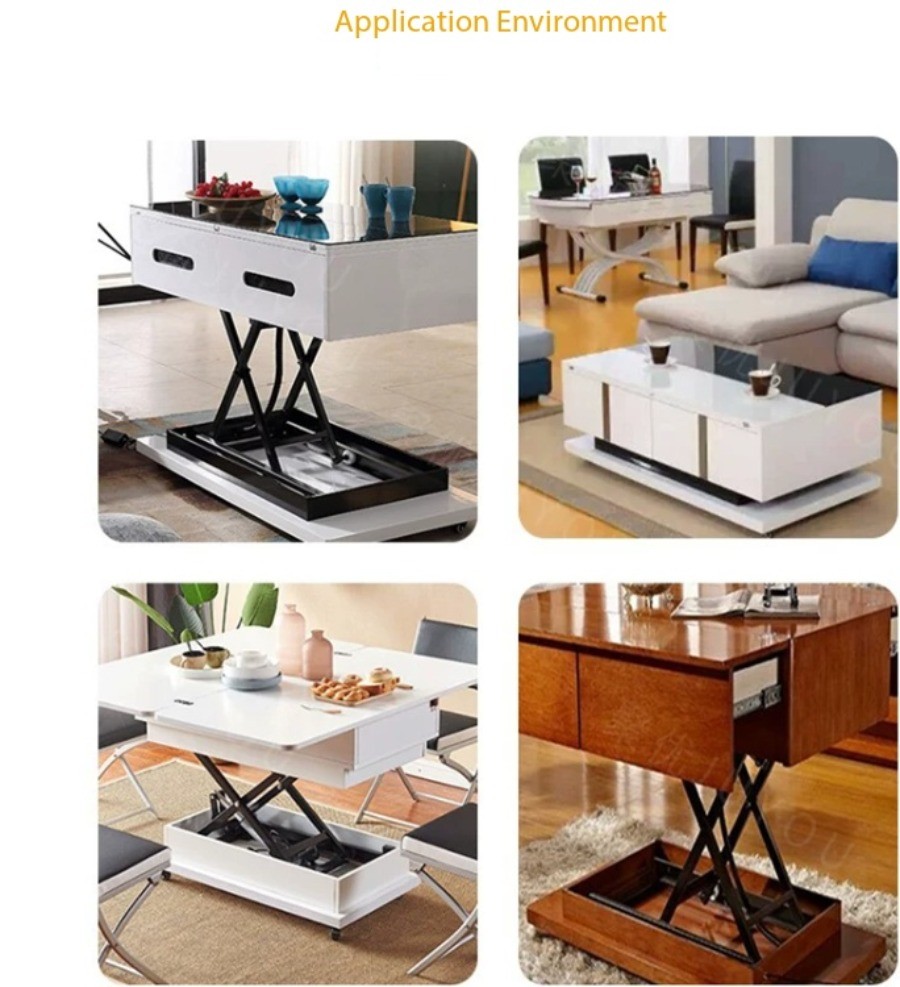 Electric Coffee Table Lifting Shelf Telescopic Shelf Hardware Accessories