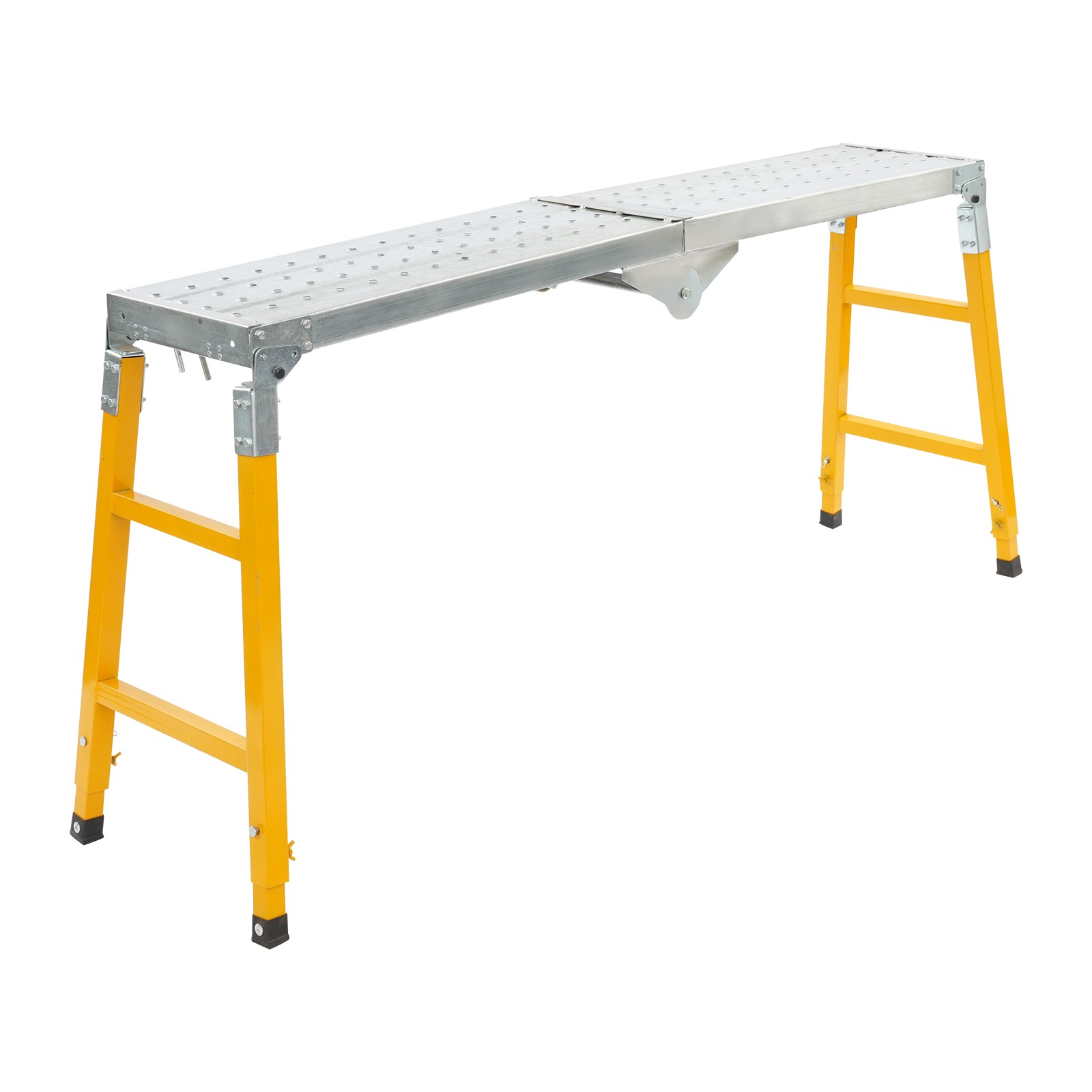 Portable Work Platform Adjustable Work Platform with Folding Legs for Workshop