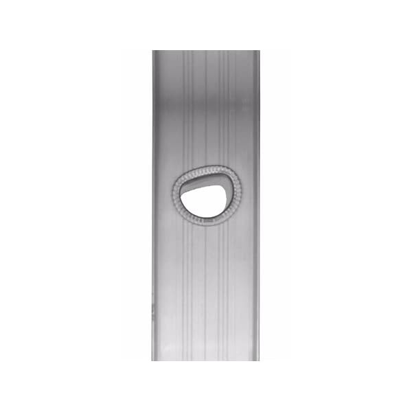 Louisville Ae2120 20 Ft Overall H, Straight Ladder, Aluminum, Natural Finish,