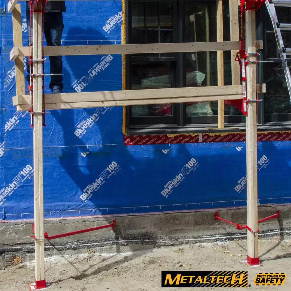 Steel Pump Jack Brace for Portable Scaffolding System 37-1/4 x 34 in.
