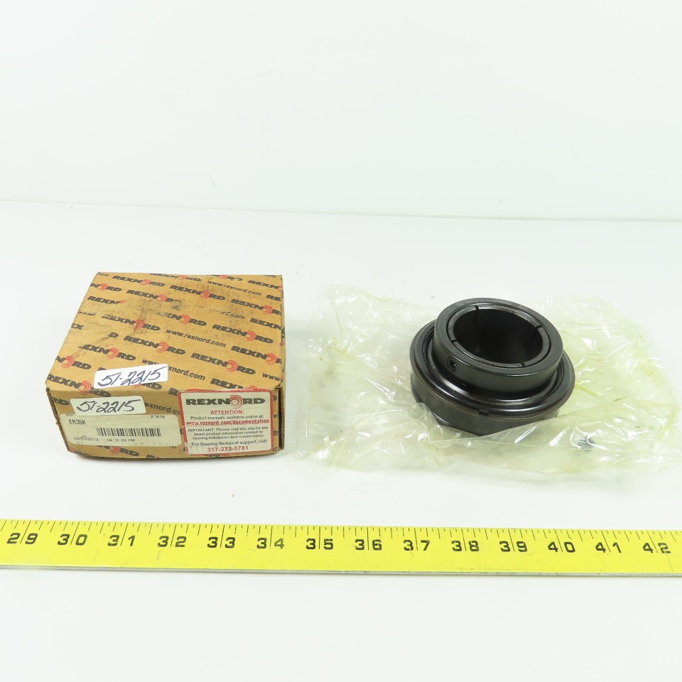 Rexnord ER35K Ball Bearing Insert 2-3/16″ Bore NEW