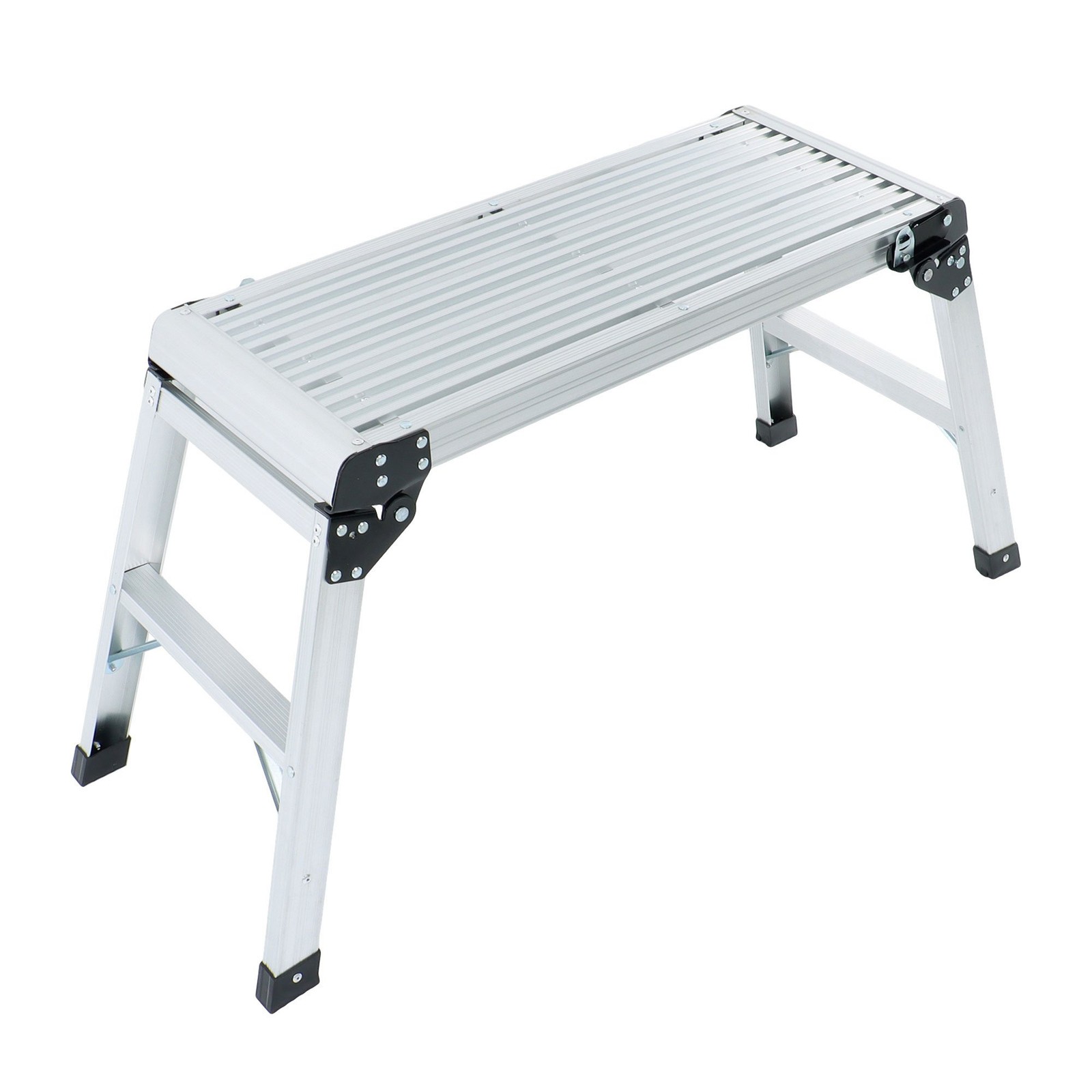 Aluminum Drywall 330lbs Capacity Work Platform Ladder Folding Step Stool