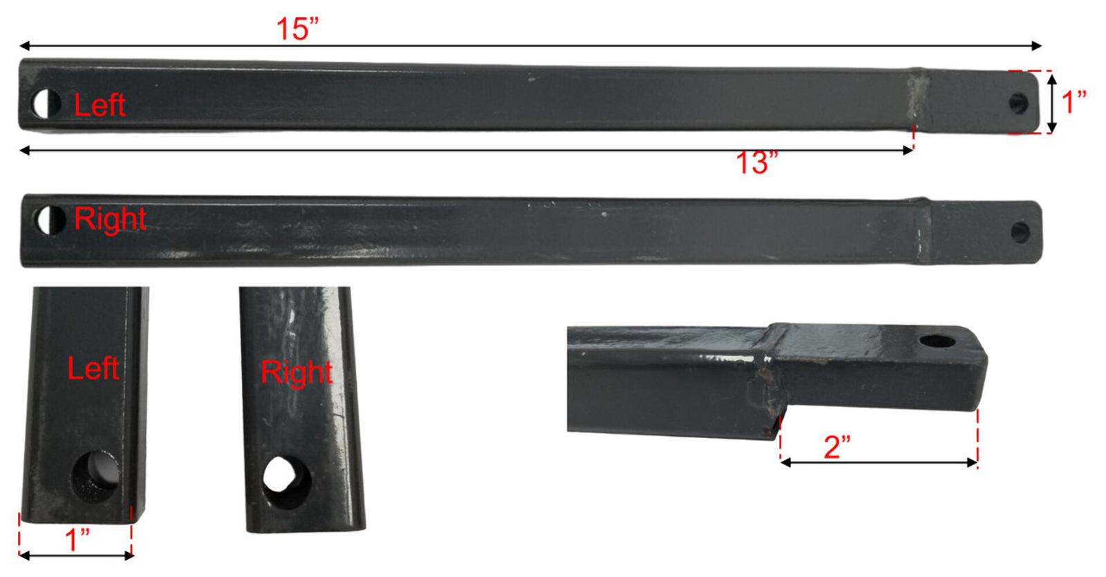Ballymore Navigator Folding Rail Left & Right Bracket Arm