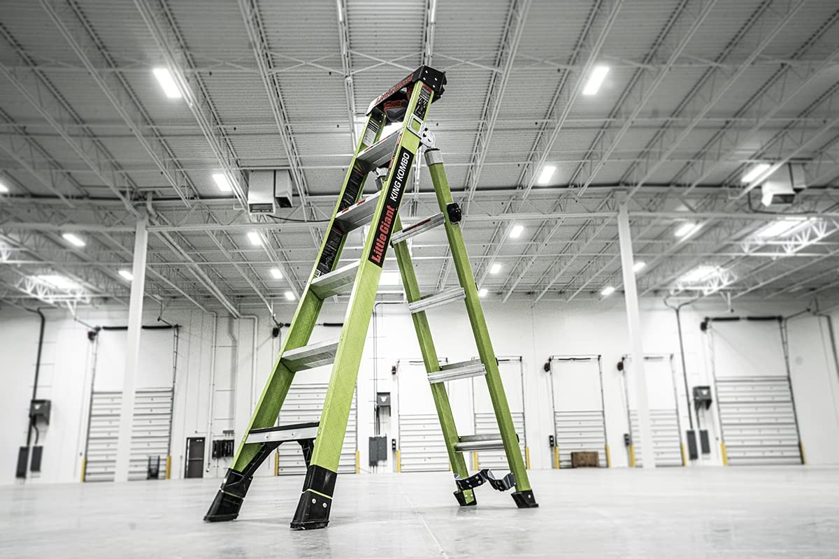 Little Giant Ladders King Kombo 2.0 Xt Industrial M6 6 Ft. A Frame 10 Ft.