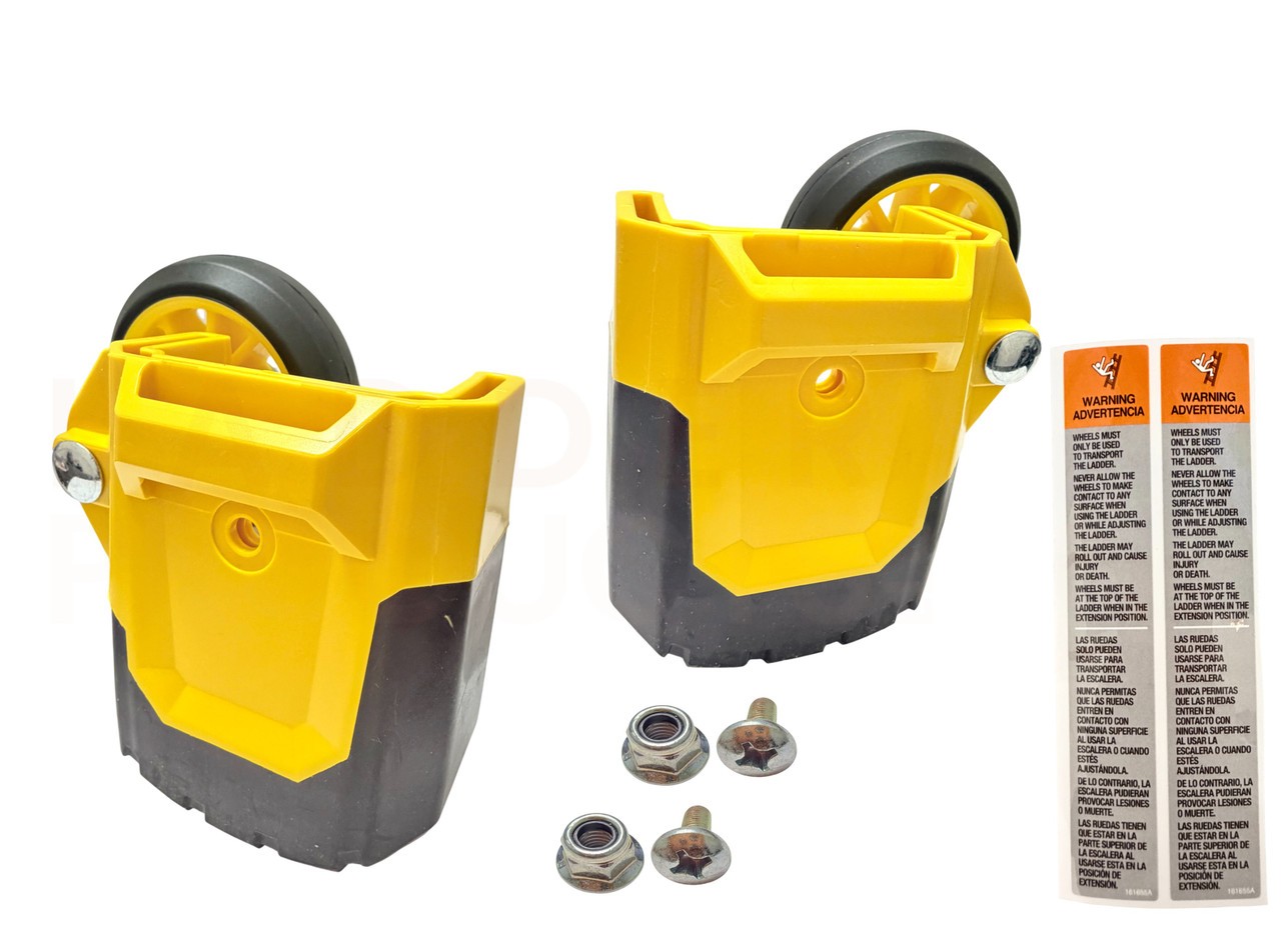 Gorilla Ladders Wheel Kit for GLMPXA Multi-Position Ladders GLMPXT-FTW-2