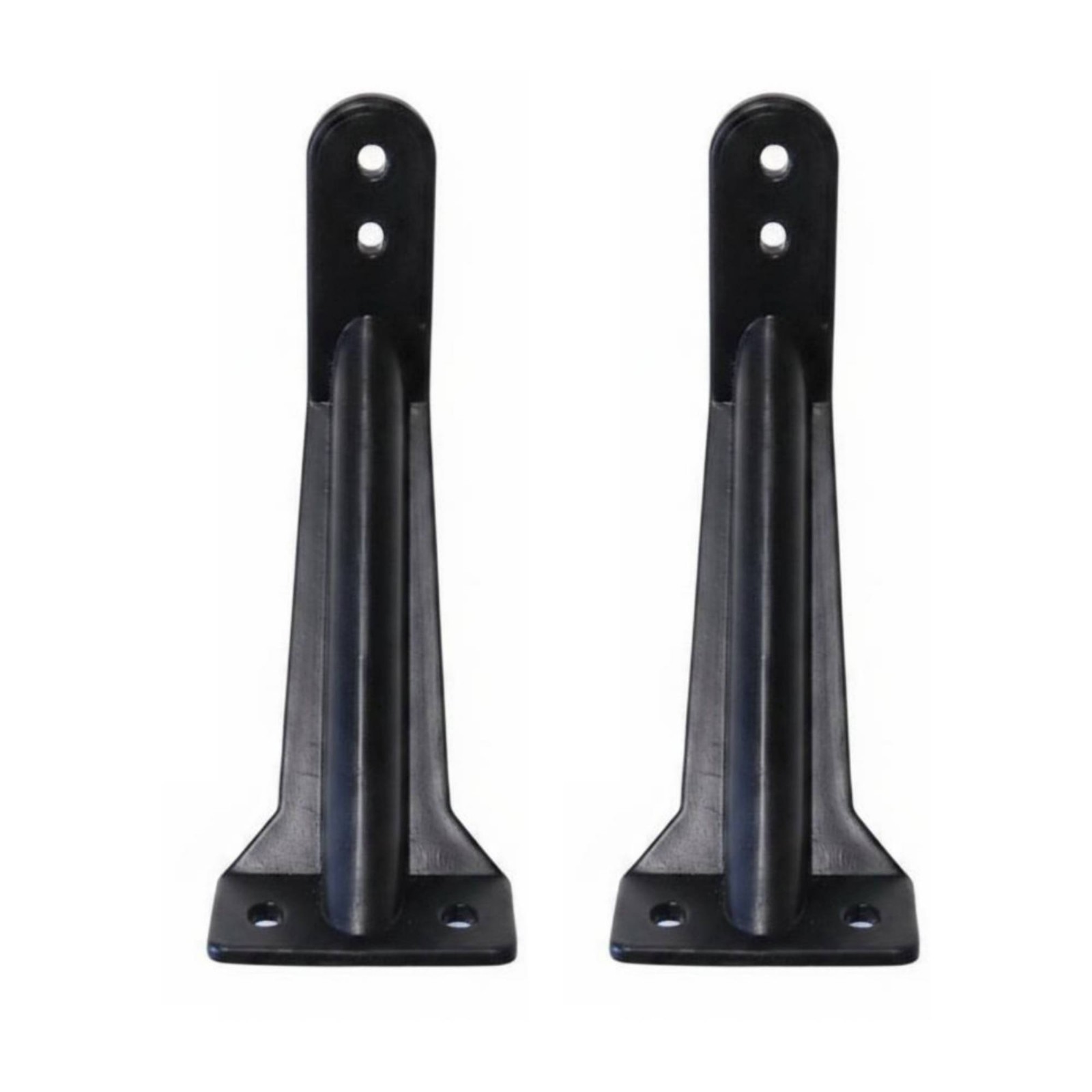 2 Pieces Ladder Reinforcement Bracket Black Hardware Part 3 Mm Thick