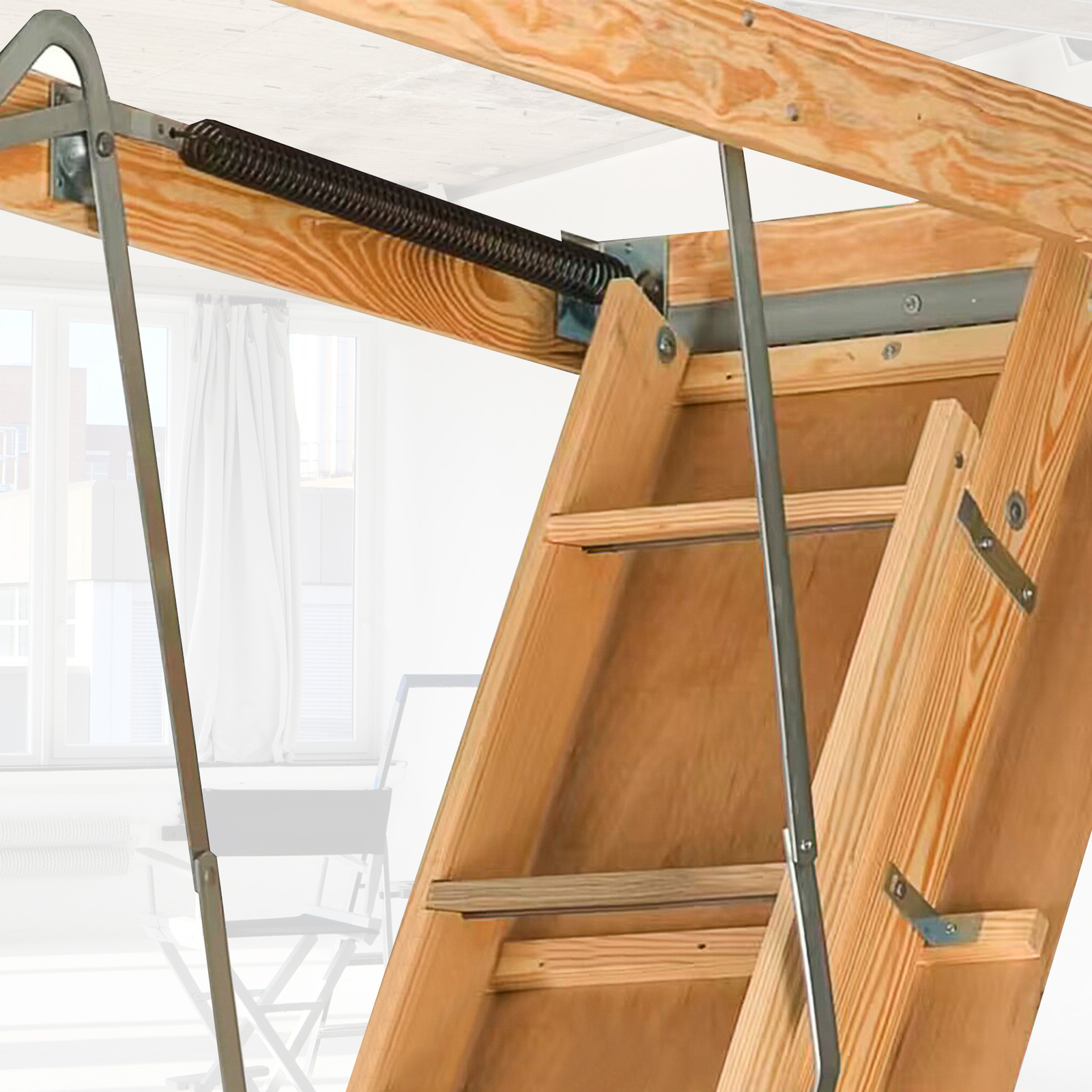 Pair Attic Ladder Spreader Hinge Arms FOR MFG after 2010 Werner Series 55-2