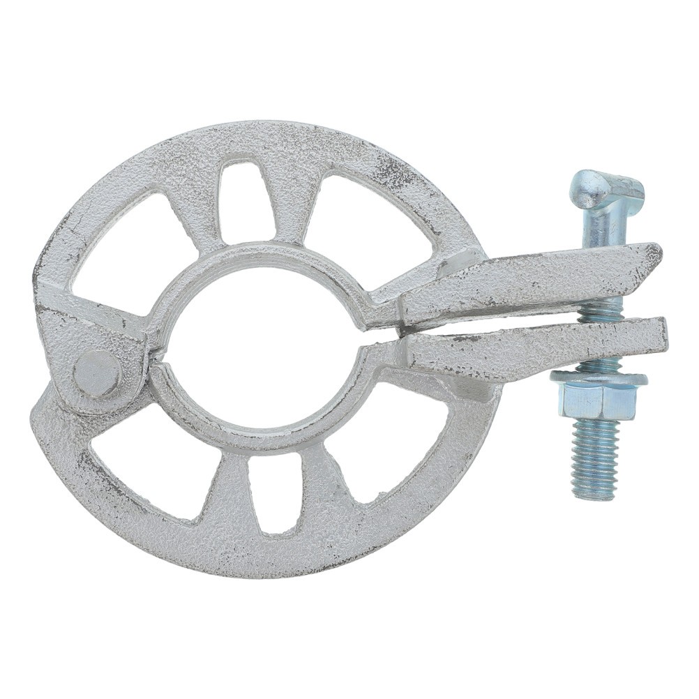 Quick Install Steel Scaffold Rosette Clamp Durable Round Plate for Construction
