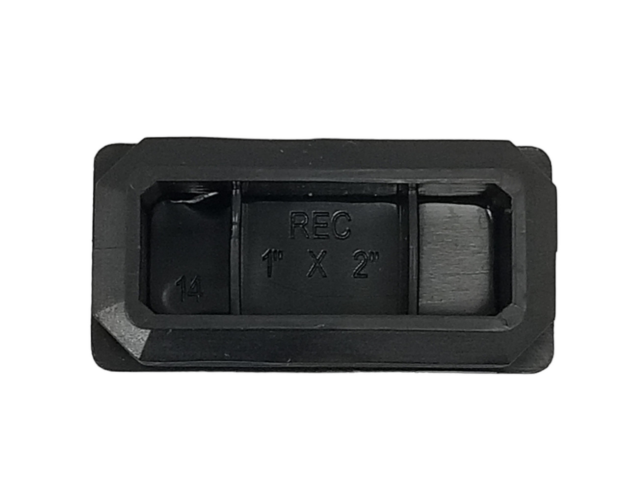 Ballymore 1″ x 2″ Plastic Rectangle Plug (4 Pack)