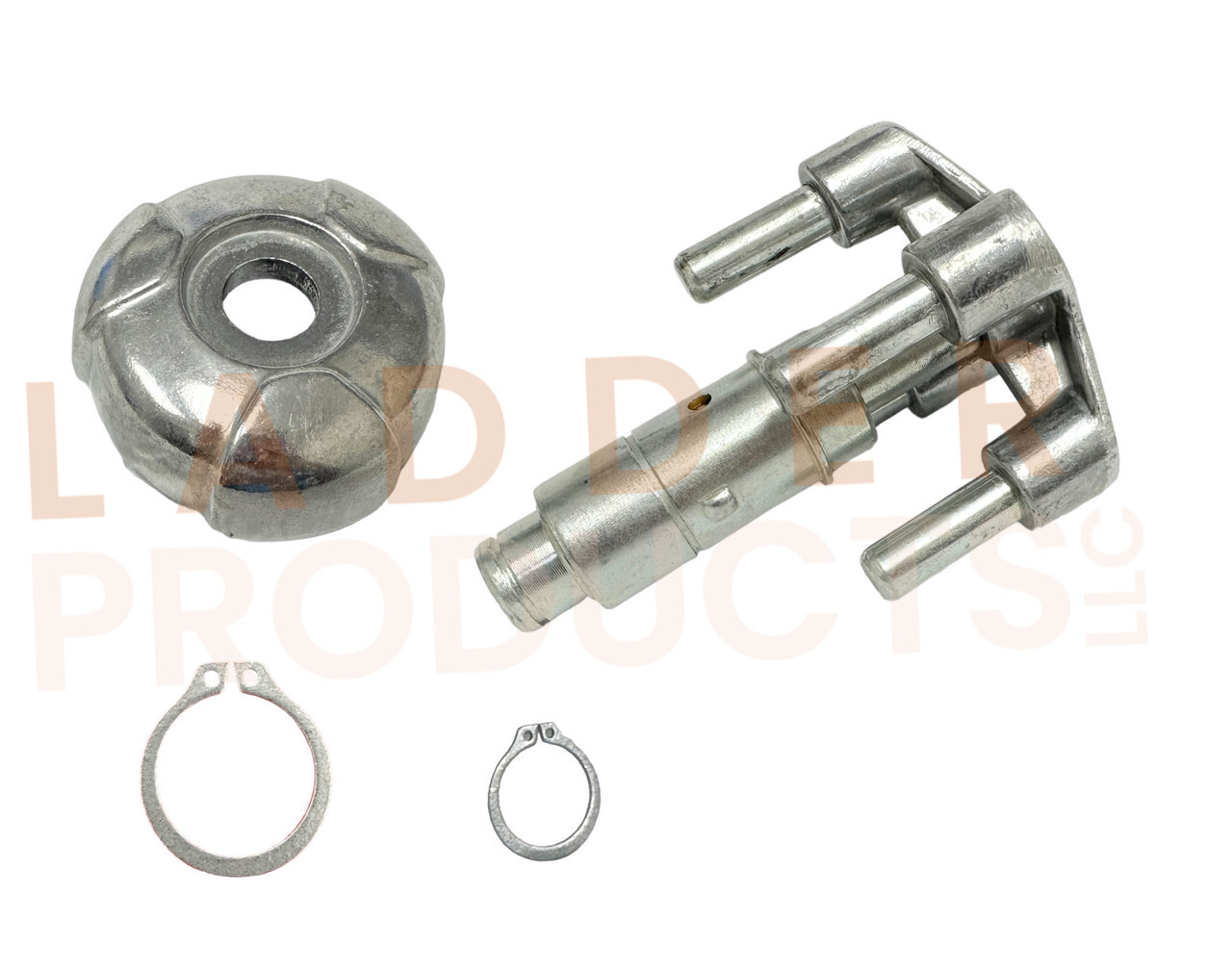 Little Giant Ladder Quad Lock Steel Palm Button Assembly Kit 31213