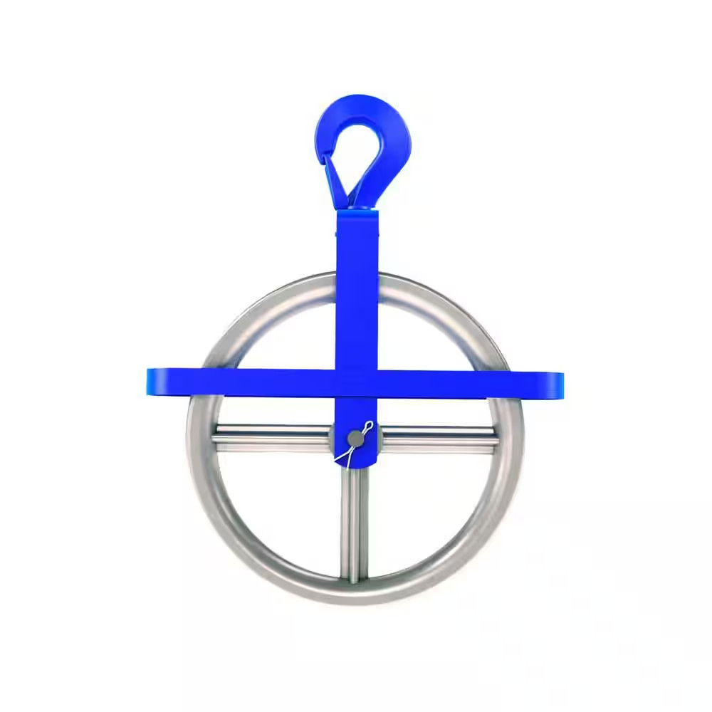 12 In. Scaffolding Gin Wheel for Hoisting