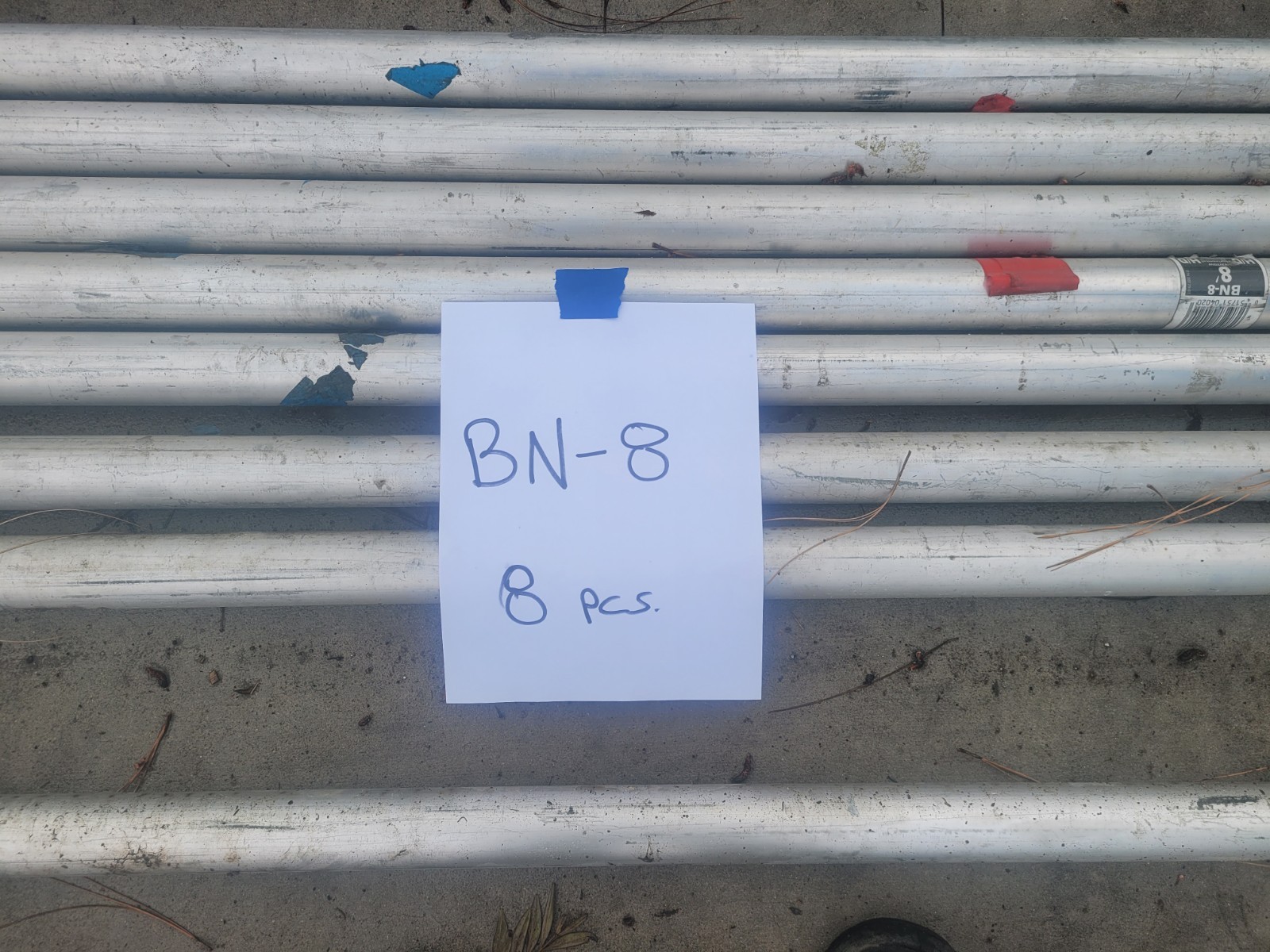 Used Werner Aluminum Scaffolding, being sold as one lot