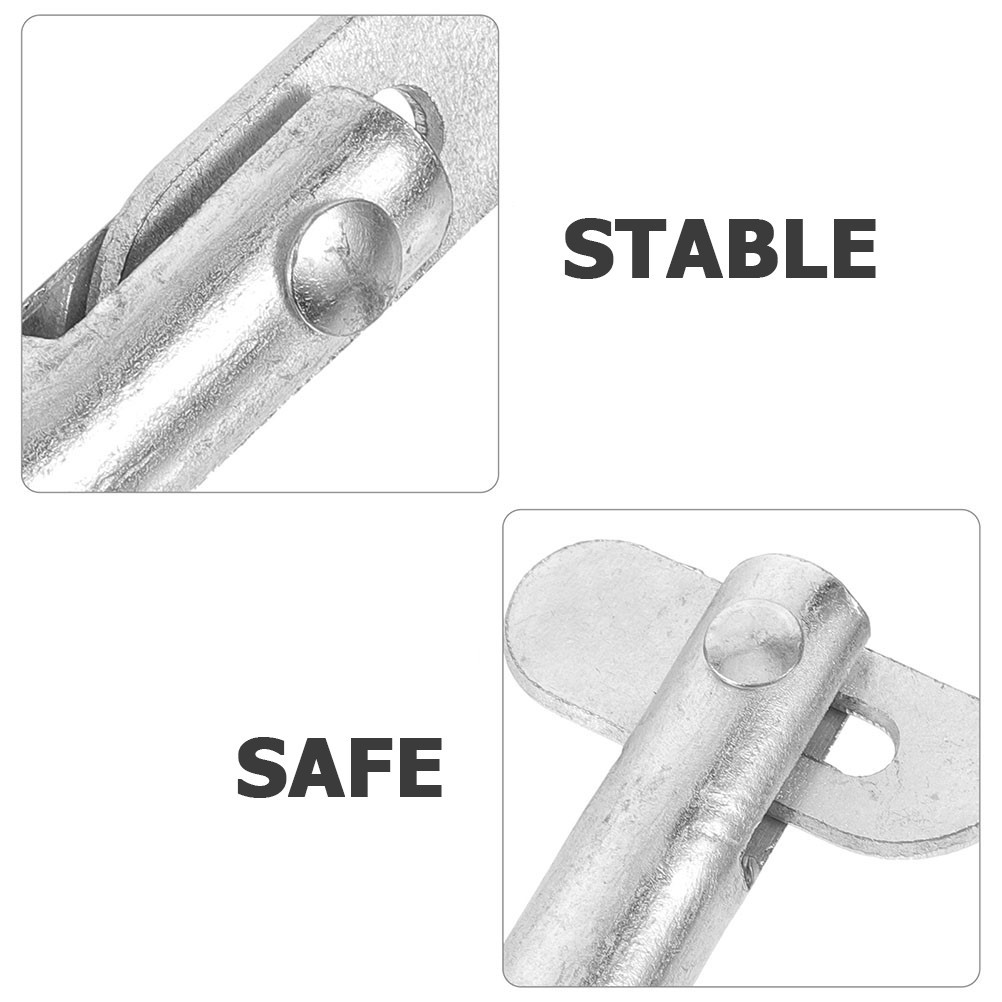 20Pcs Durable Steel Scaffolding Locking Pins Silver for Construction Use