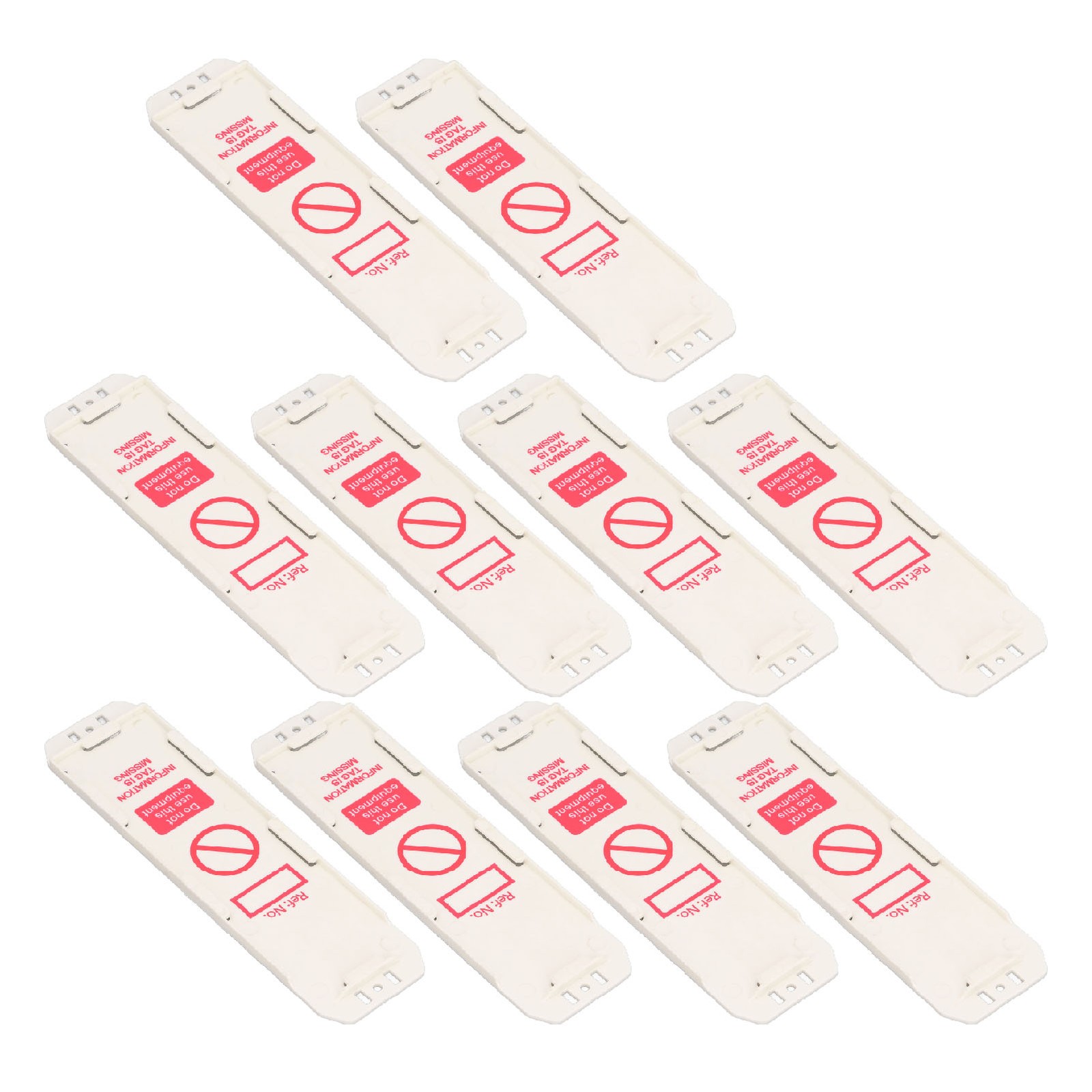 10Pcs Scaffold Tag Holder Durable For Safety Inspection