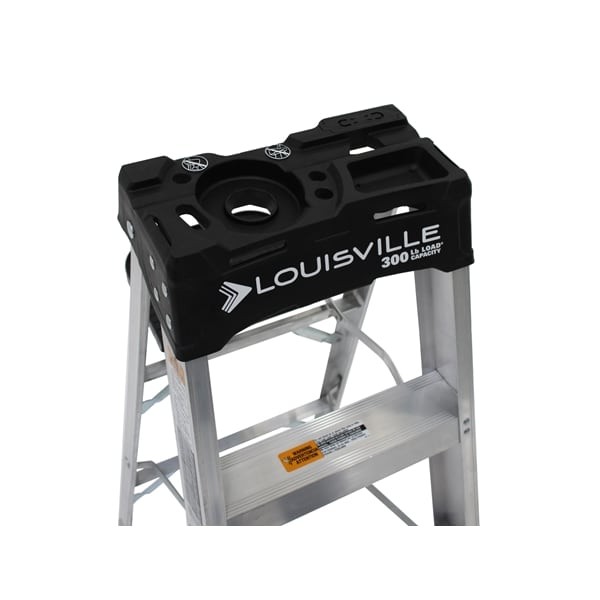 Louisville As3006 6 Ft Aluminum Stepladder, 300 Lb Capacity
