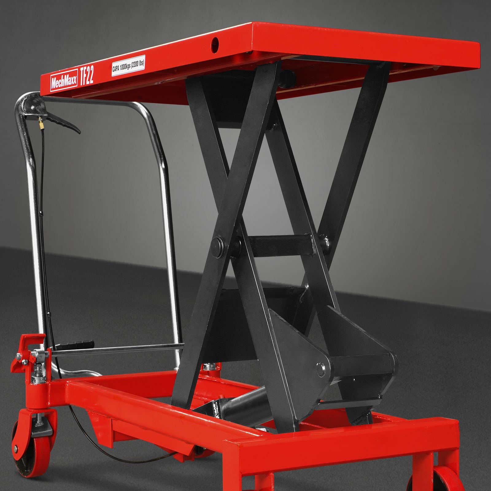 MechMaxx 2200lbs Capacity Mobile Scissor Lift Table Platform Cart,TF22