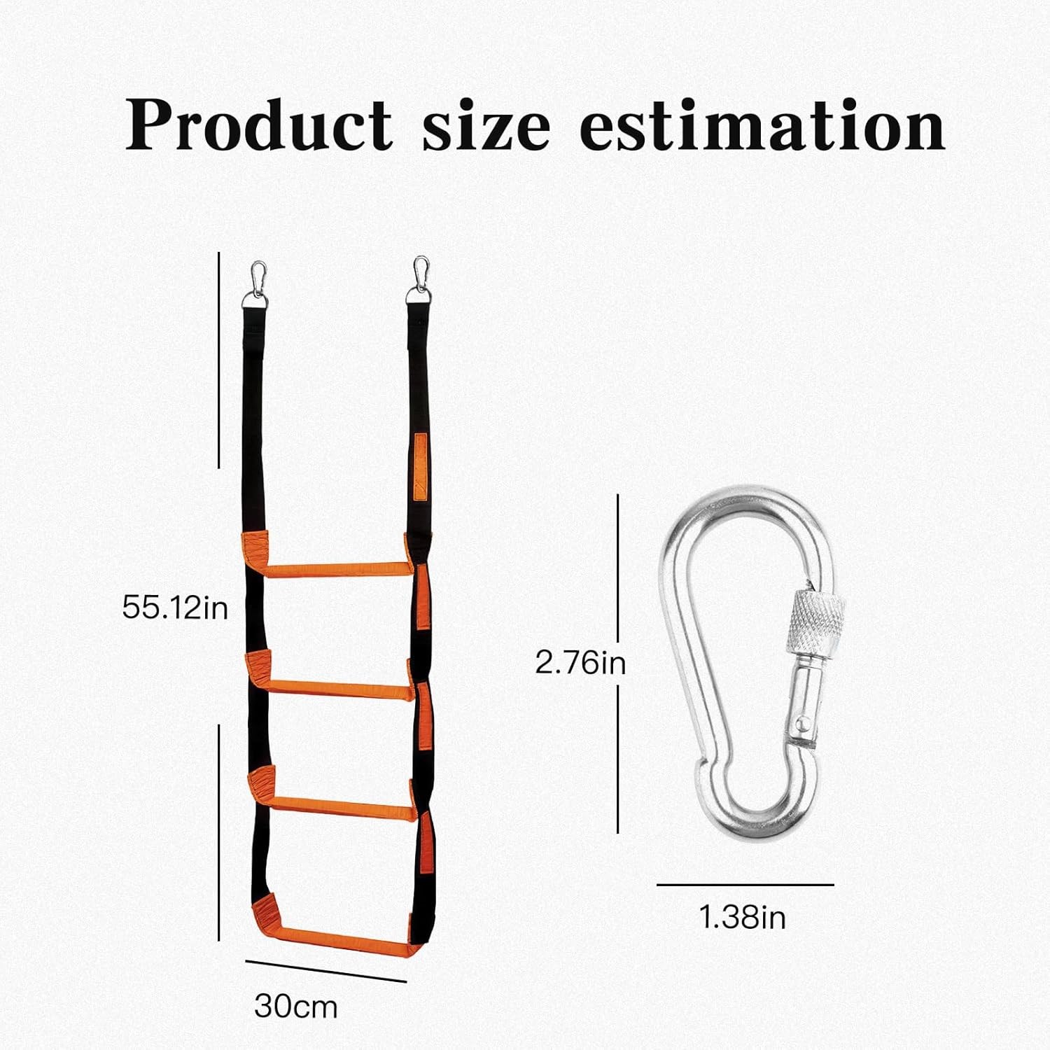 Boat Rope Ladder for Boat Safety and Easy Boarding, Reliable Boat Climbing Rope