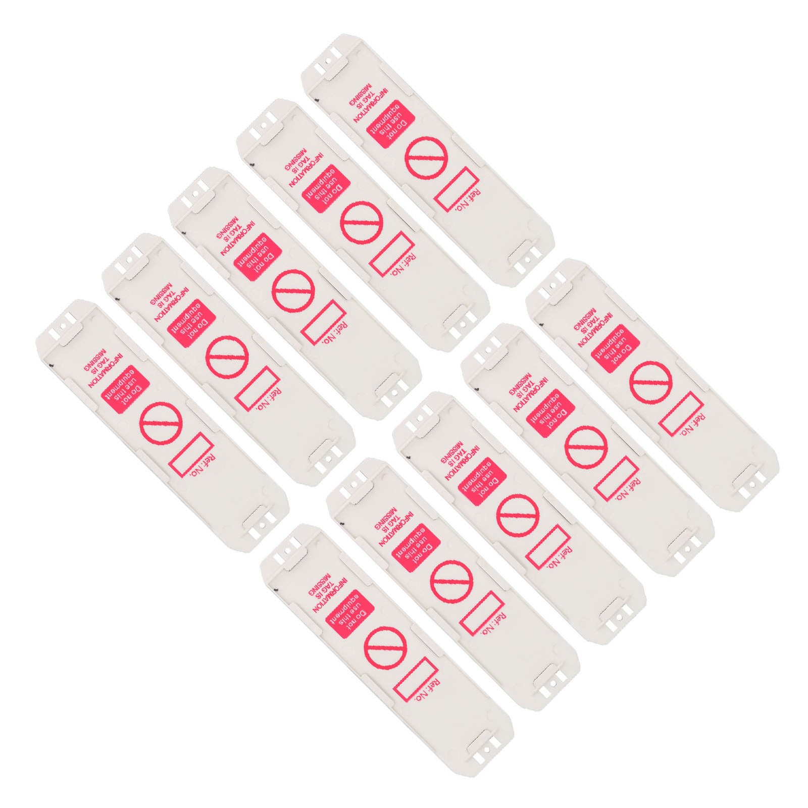 10Pcs Scaffold Tag Holder Durable For Safety Inspection