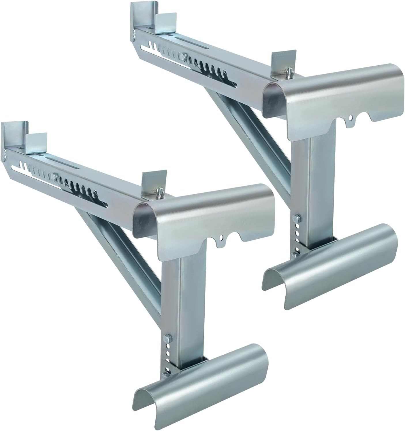 Pair of Heavy Duty Ladder Jacks 661lbs Capacity Scaffolding Bracket 2 Pcs US