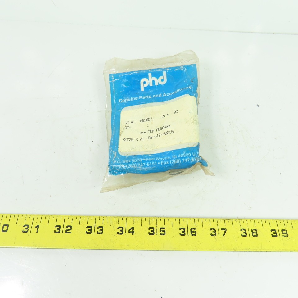 PHD SEC25 X 21 -DB-G12-H9010 Cylinder Repair Kit