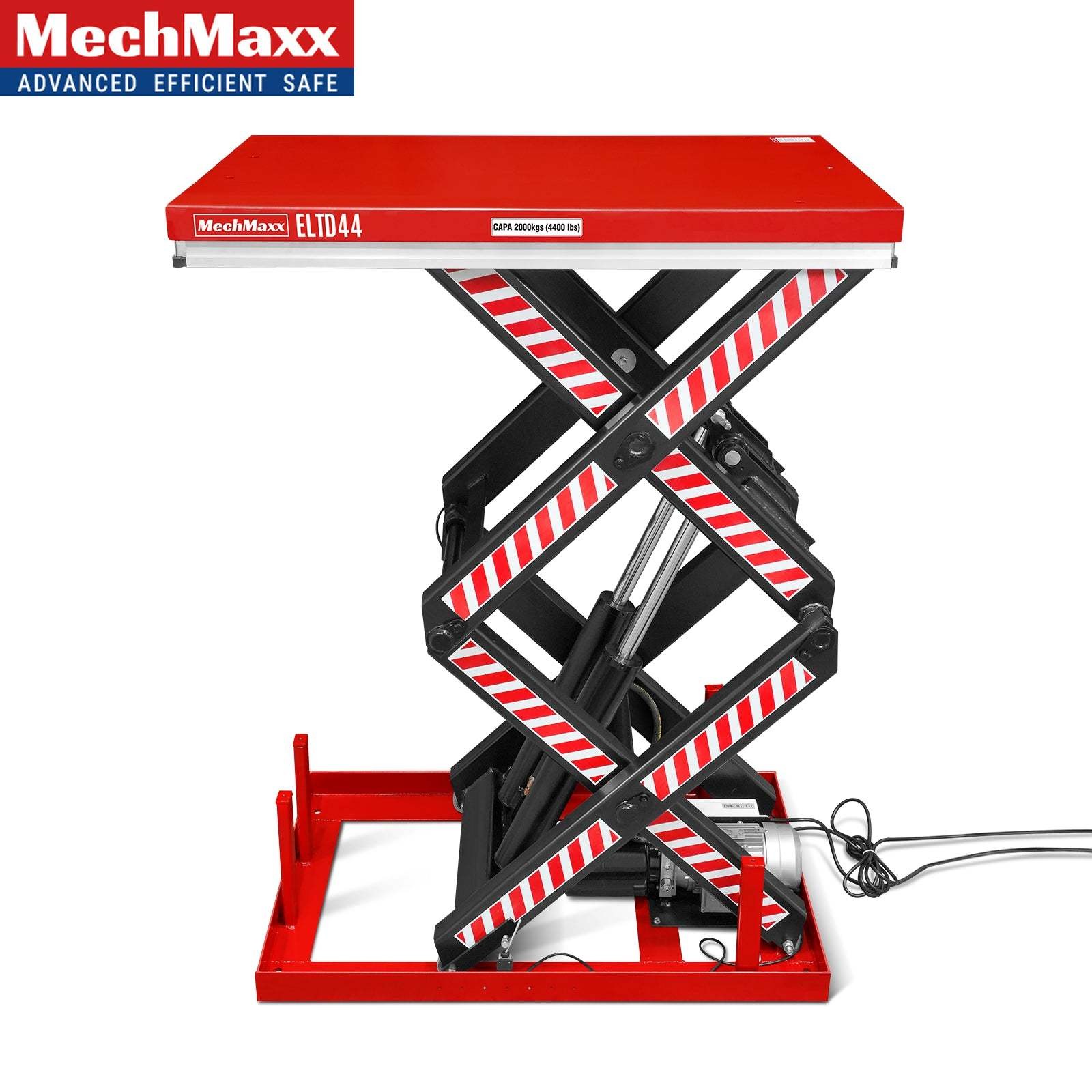 MechMaxx 4400lbs Capacity Hydraulic Lift Table,51.2” x 33.5” Platform,ELTD44