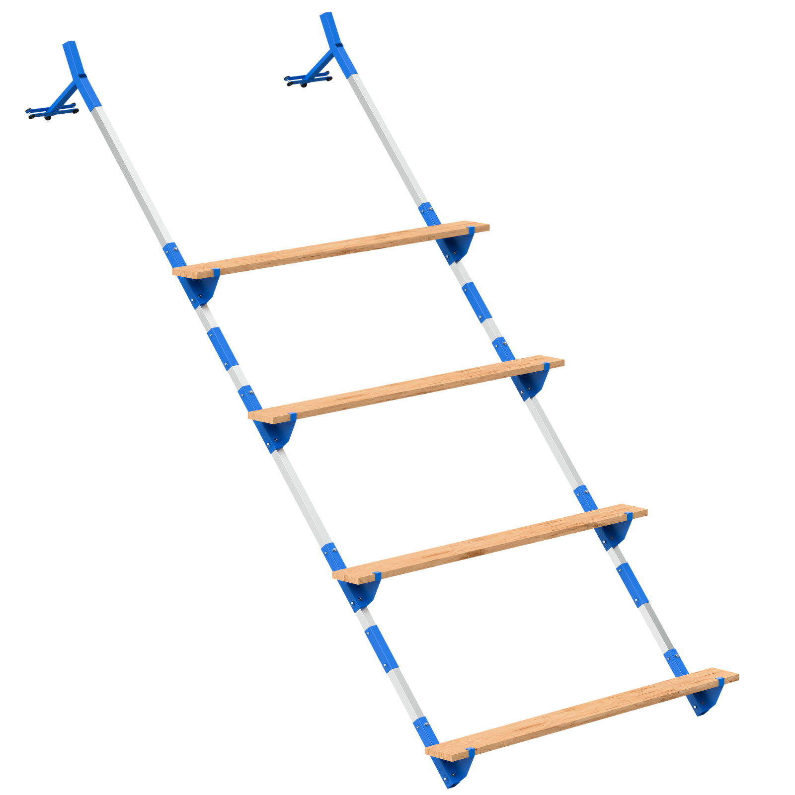 Steep Slope Scaffold System for Roofs with 8/12 to 14/12 Pitch – OSHA Compliant