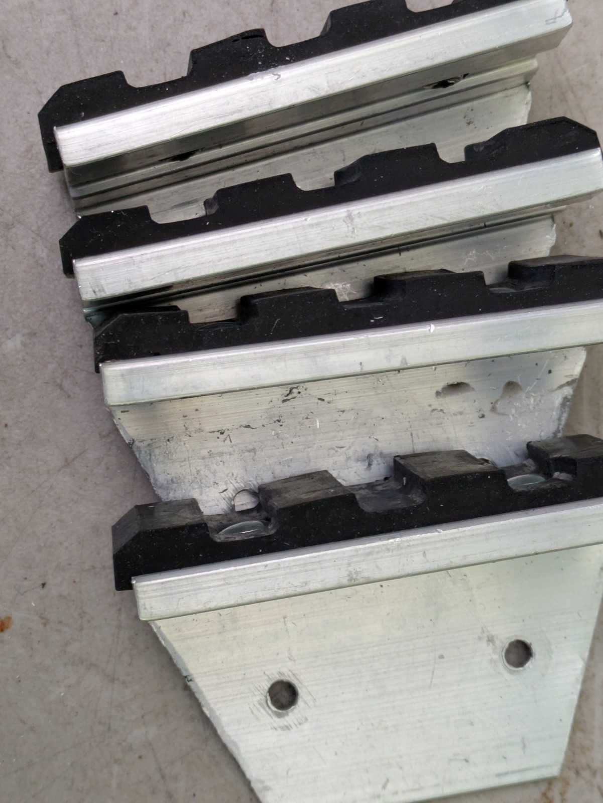 Louisville PK130B Step Ladder Shoe Replacement Kit New in Packaging