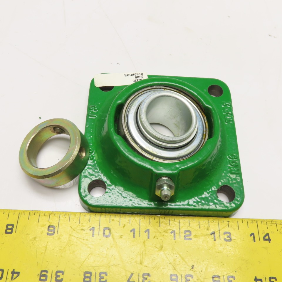 INA GE30KRRB RCJ30 4-Bolt Flange Bearing Unit 30mm Bore