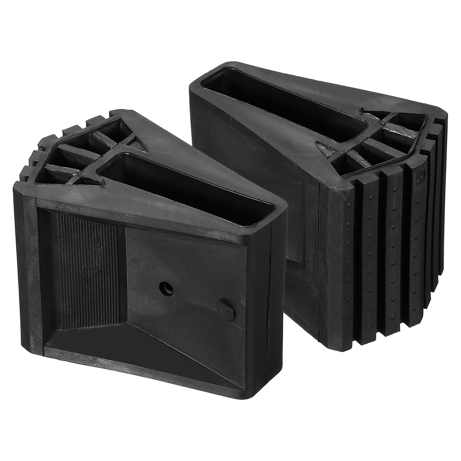 Ladder Non Slip Feet Mat (62.5×15.5mm) (2Pcs), Rubber Step Ladder Foot