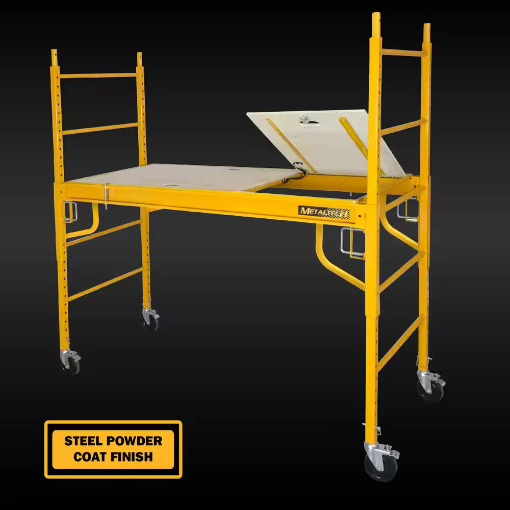 Wood Scaffold Walk Board w/ Trap Door 1100 lb Load Baker Scaffolding