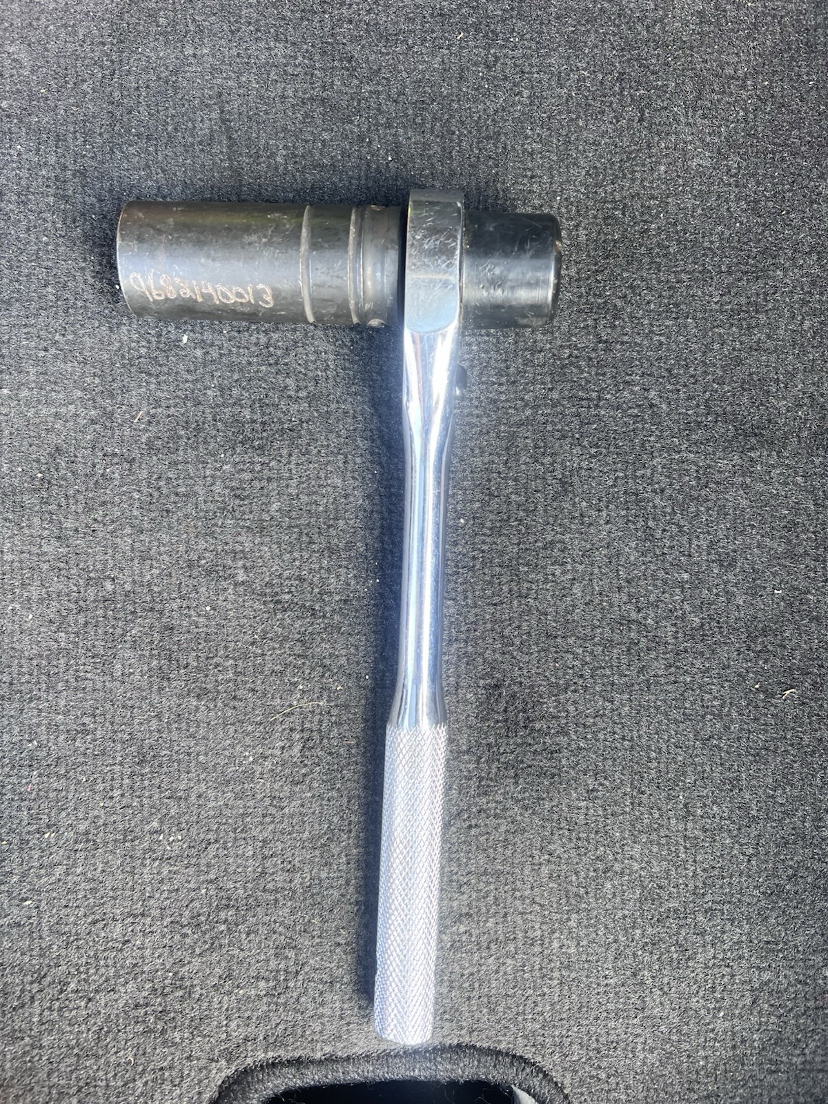 Pro 1/2″ Scaffold Ratchet 7/8″ DR. 6-Point Socket Ratchet Wrench Hammer Tip Tool