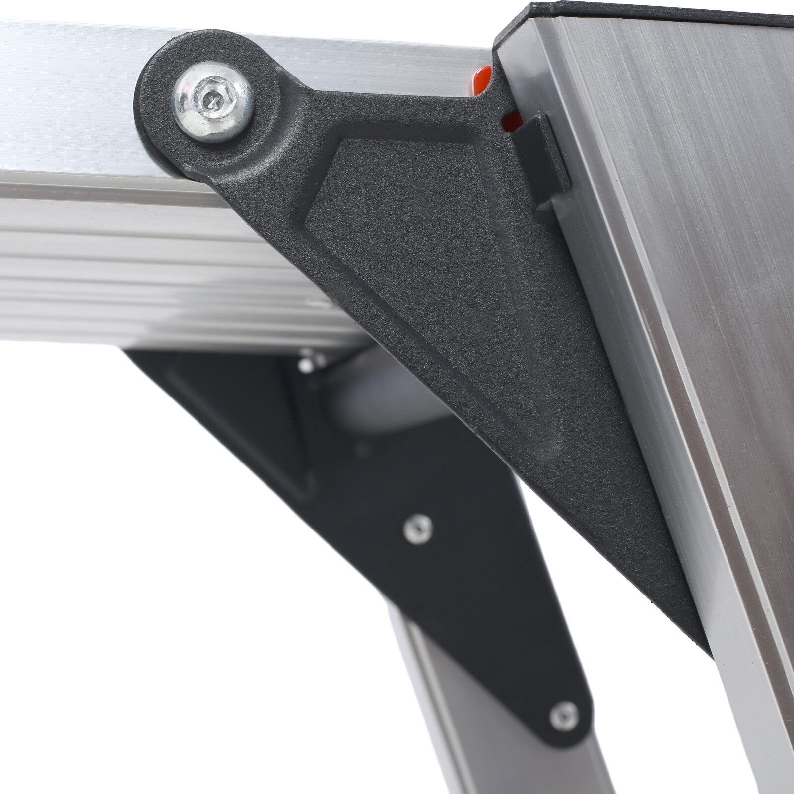 330lbs Aluminum Platform Non-Slip Drywall Step Folding Work Bench Stool Ladder