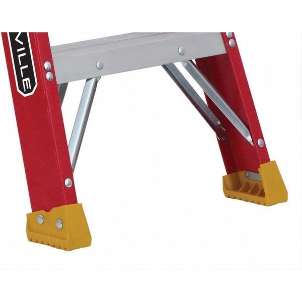 Louisville L-3016-10 10 Ft Fiberglass Stepladder, 300 Lb Capacity