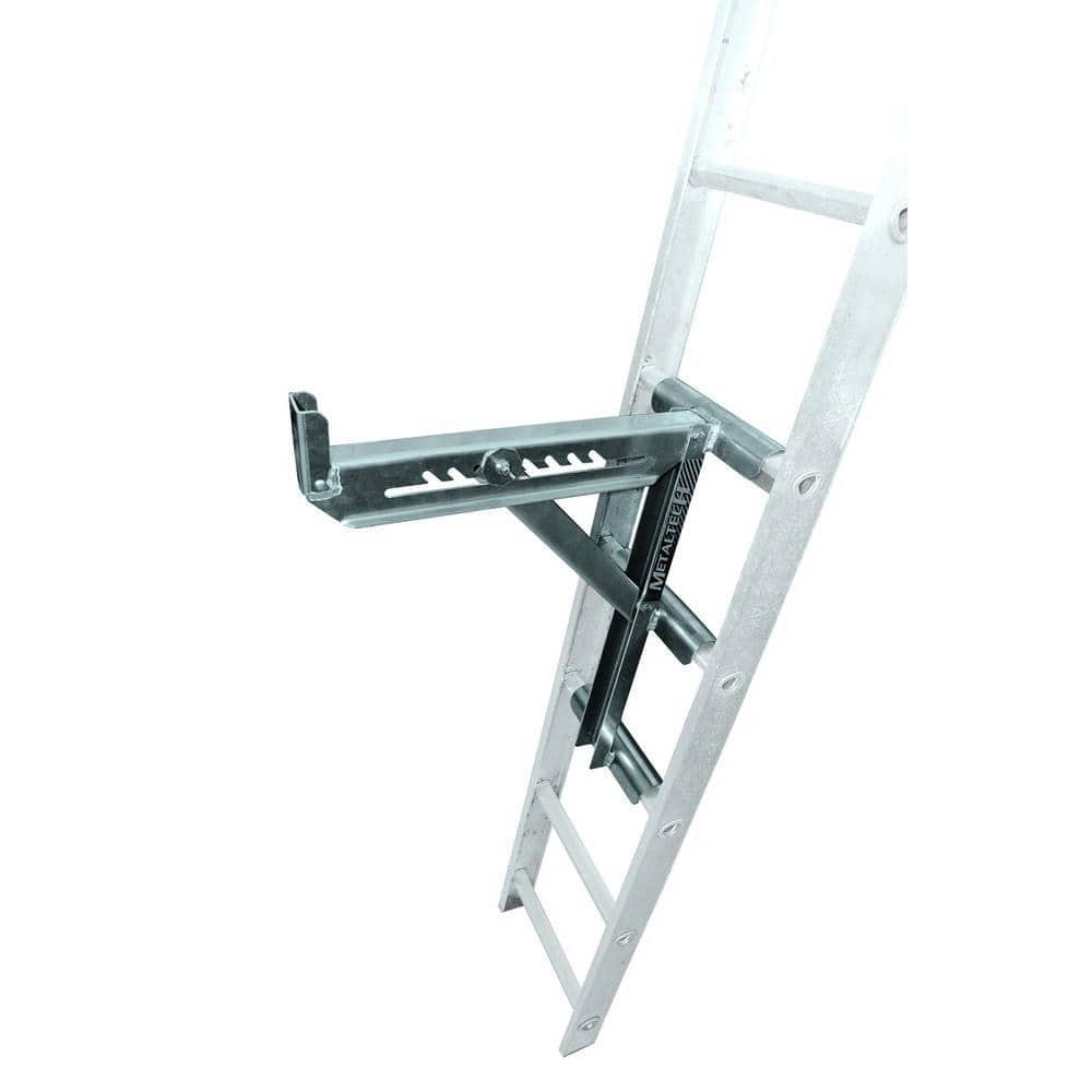 MetalTech Ladder Jacks Scaffold Extension Adjustable Weather Resistant 2-Piece