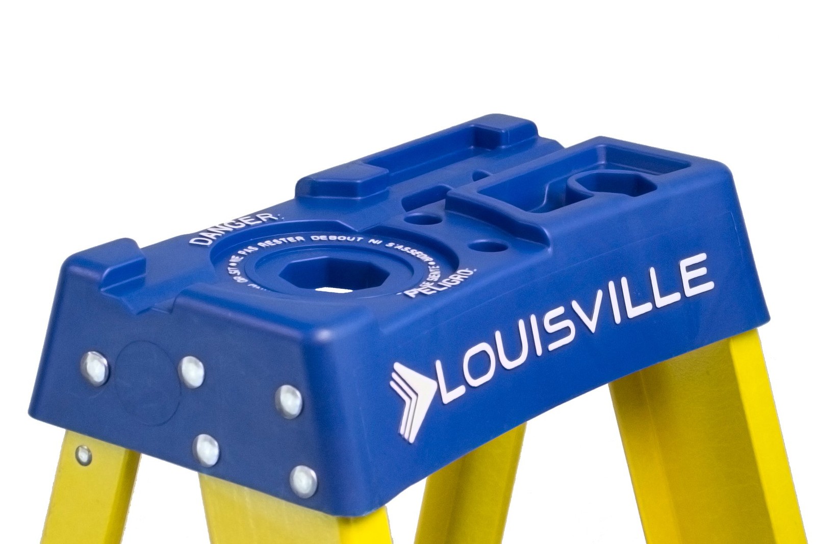 Louisville Ladder 5-Foot Fiberglass Step Ladder, 250-Pound 5 feet, Yellow