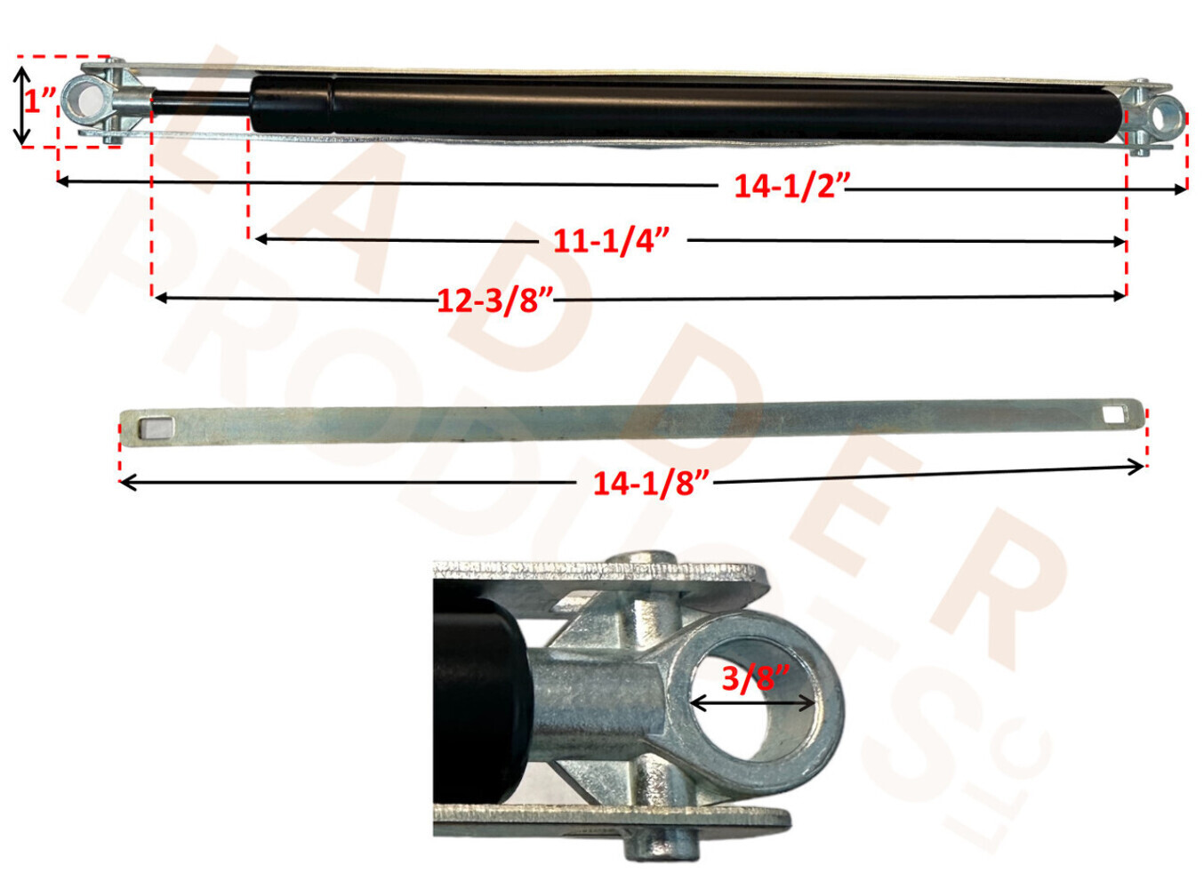 Werner Attic Ladder Heavy Duty Strut Kit 36-81 (1 Pair)