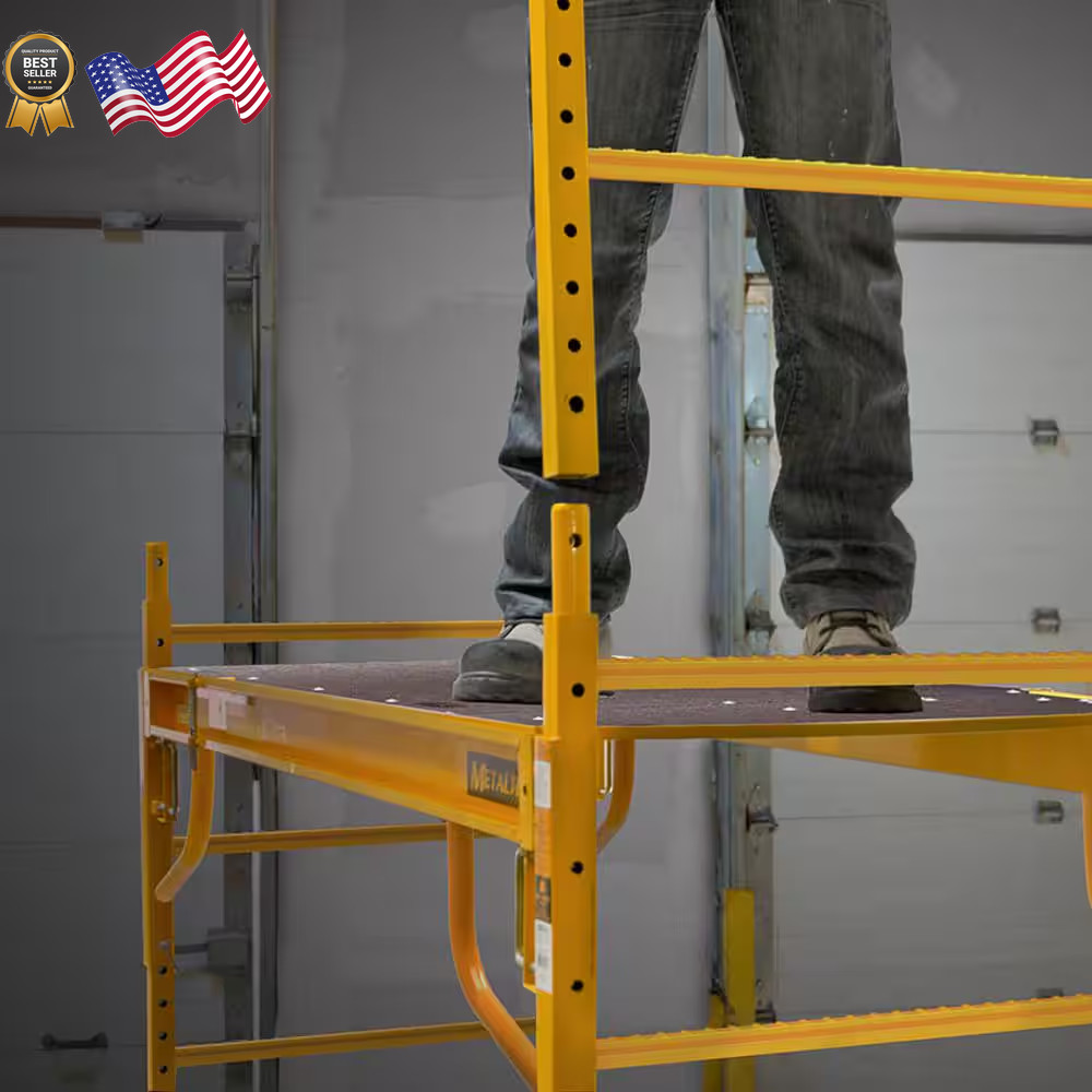 Safeclimb 6 Ft. Baker Scaffold with Platform and Included Trap Door 1250 Lbs NEW