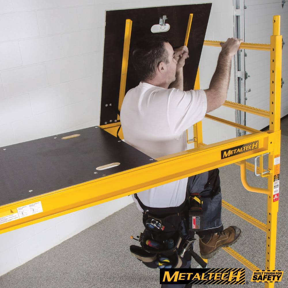 MetalTech Baker Style Scaffold 6′ x 6.25′ x 2.5′ 1250 Lbs Load Capacity , Steel
