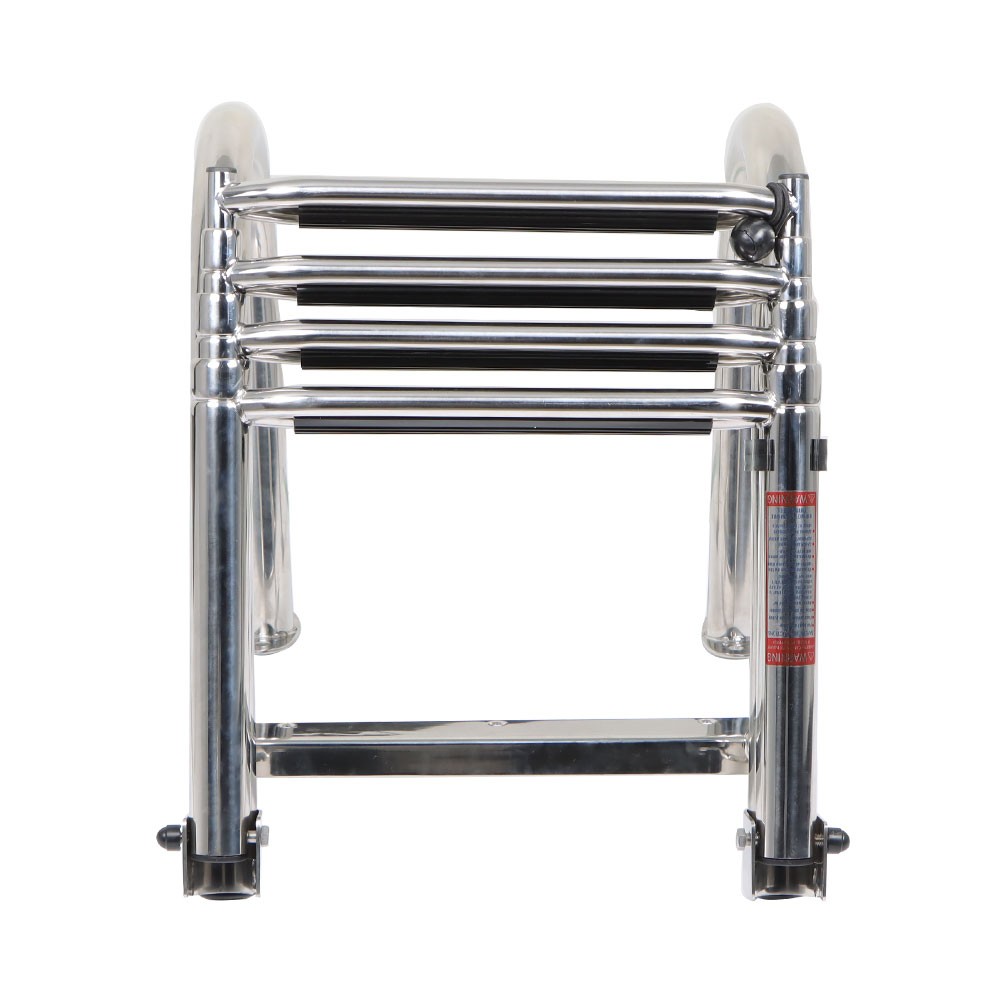 2/3/4/5 Step Boat Ladder Stainless Steel Telescoping Folding Dock Ladder