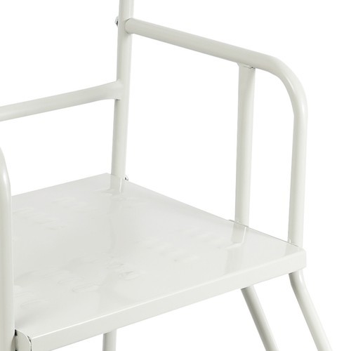 400kg 4 Step Rolling Stair Industrial & Warehouse Stair Ladder Floor Standing