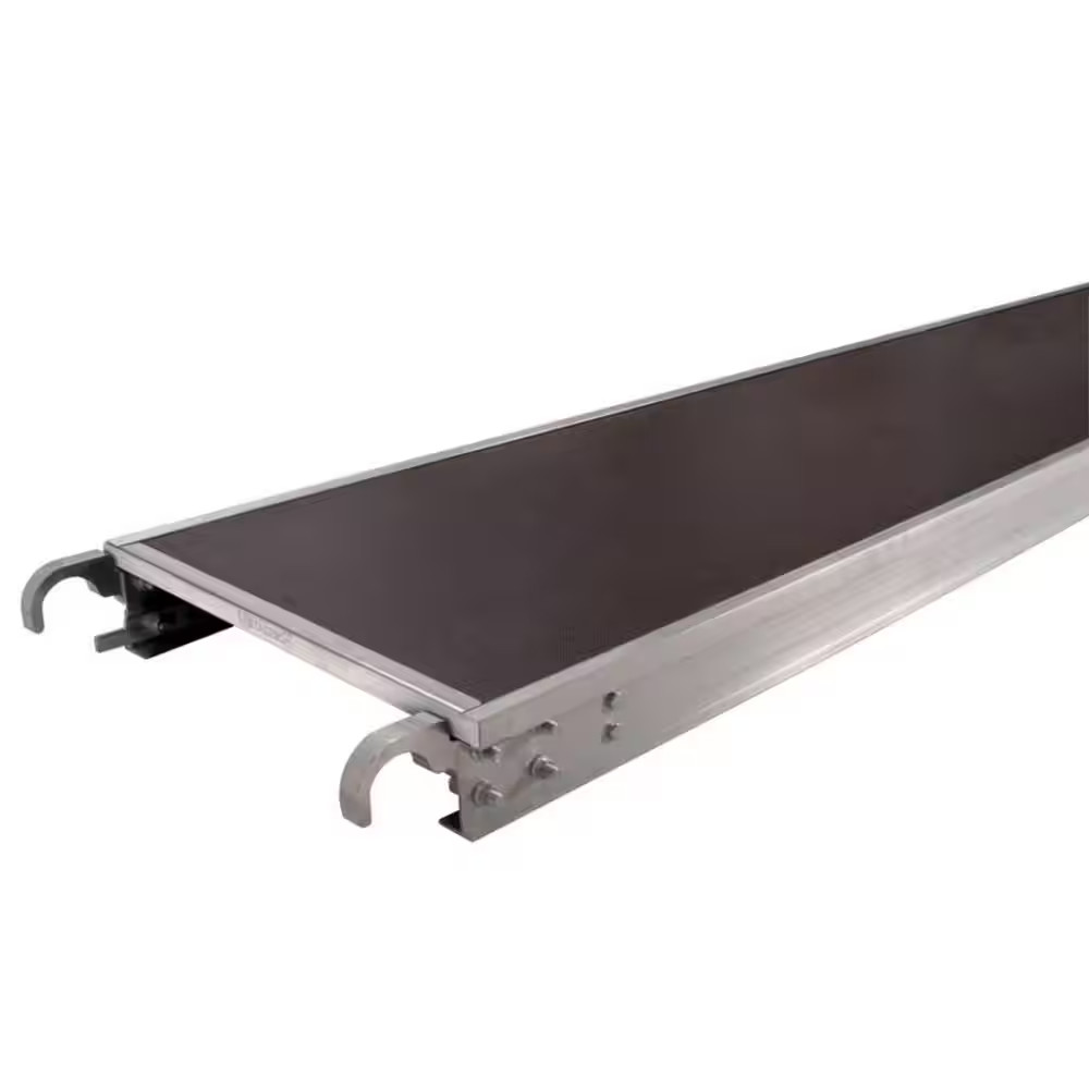 7 Ft. L X 19 In. W Aluminum Scaffold Platform with 5/8 In. Anti-Slip Plywood Dec