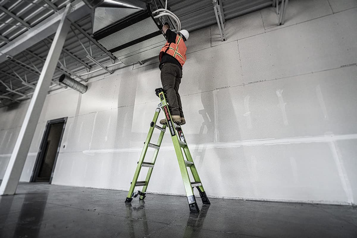 Little Giant Ladders King Kombo 2.0 Xt Industrial M6 6 Ft. A Frame 10 Ft.