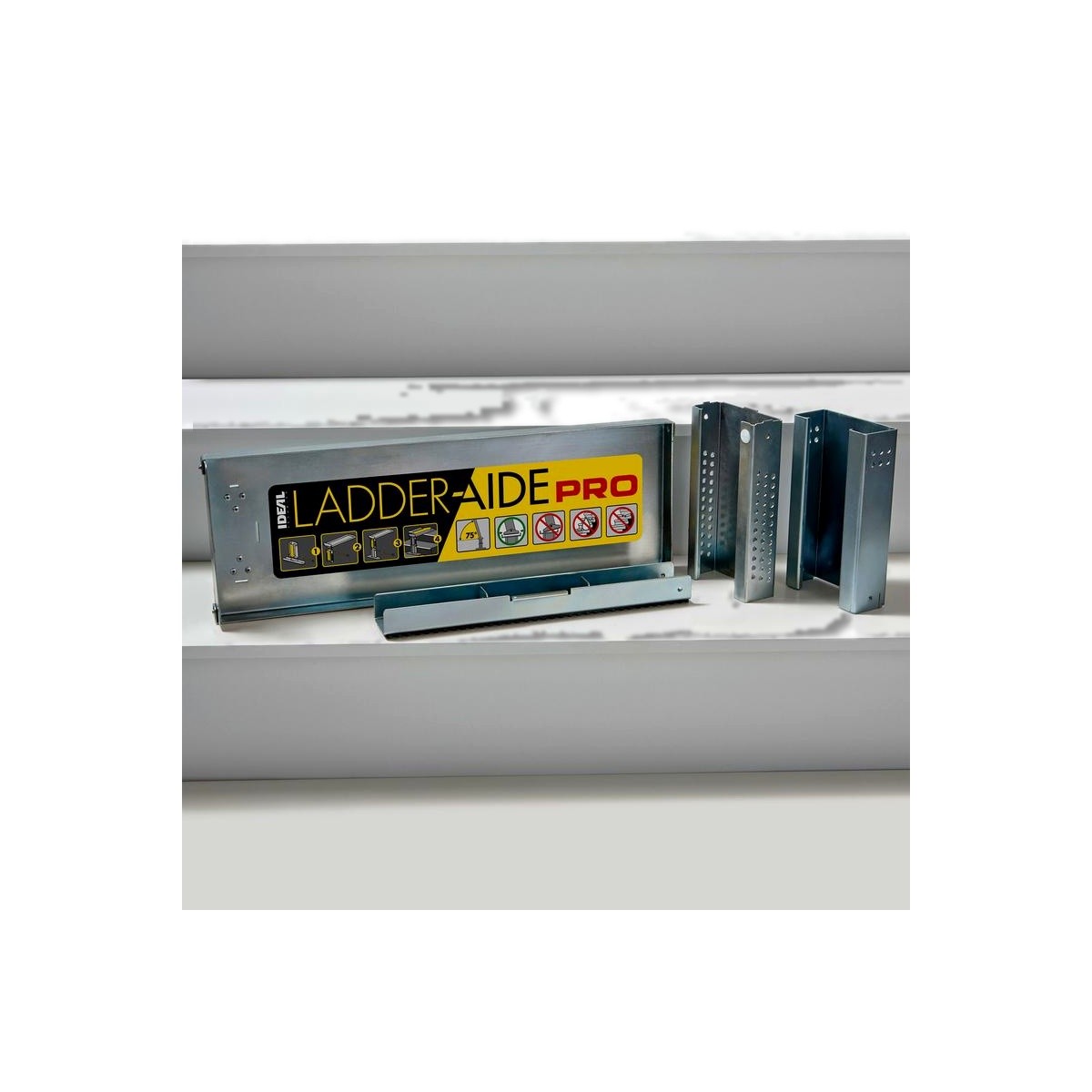 Ideal Security Ladder-Aide Pro Steel Silver Ladder Leveler 1 pk LAP1